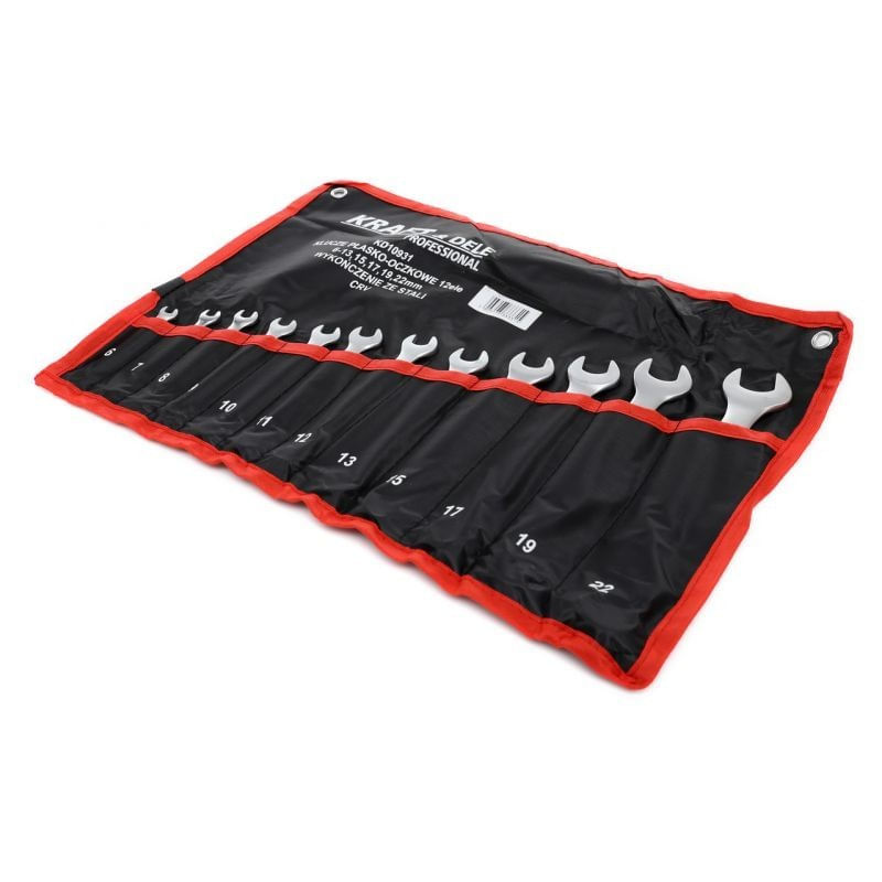 Set chei fixe, Kraft&Dele, KD10931, 12 buc, otel Cr-V — imaginea 4