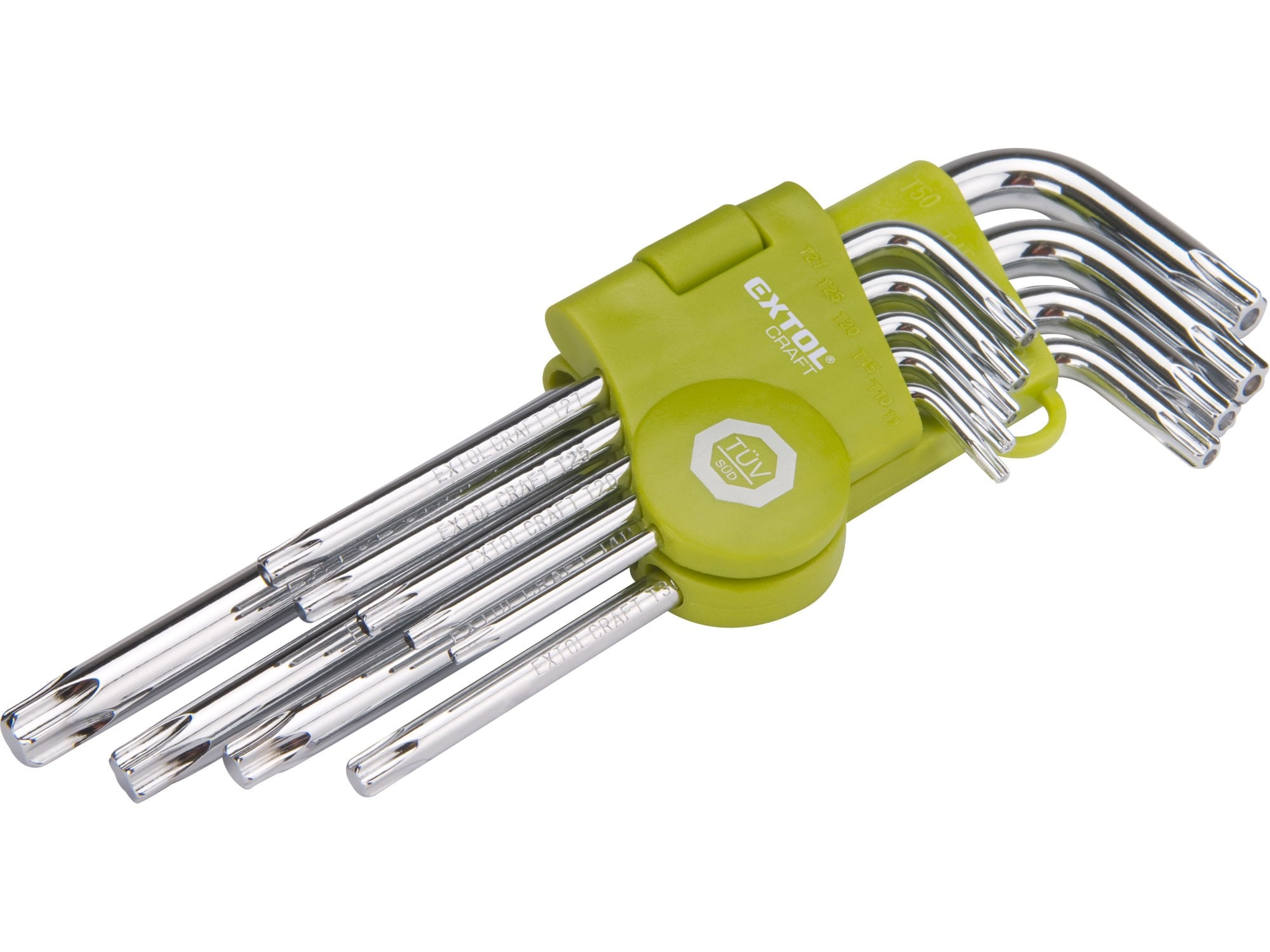 Chei TORX L, set 9 pcs, 66011, T 10-50, gaurite