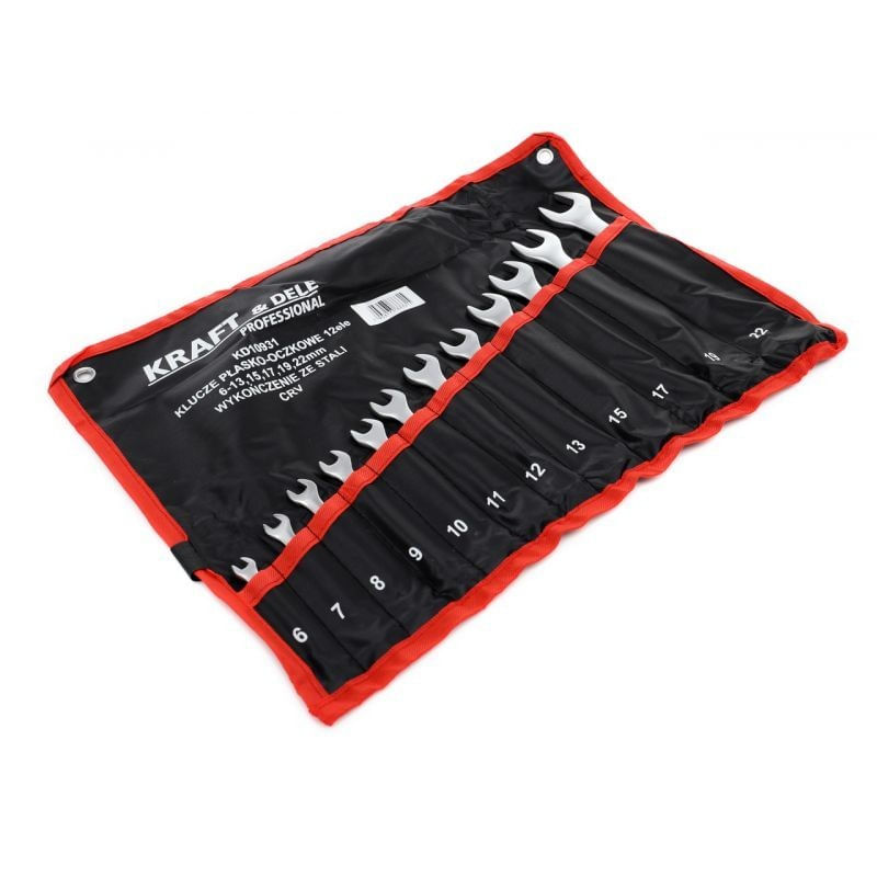 Set chei fixe, Kraft&Dele, KD10931, 12 buc, otel Cr-V — imaginea 6