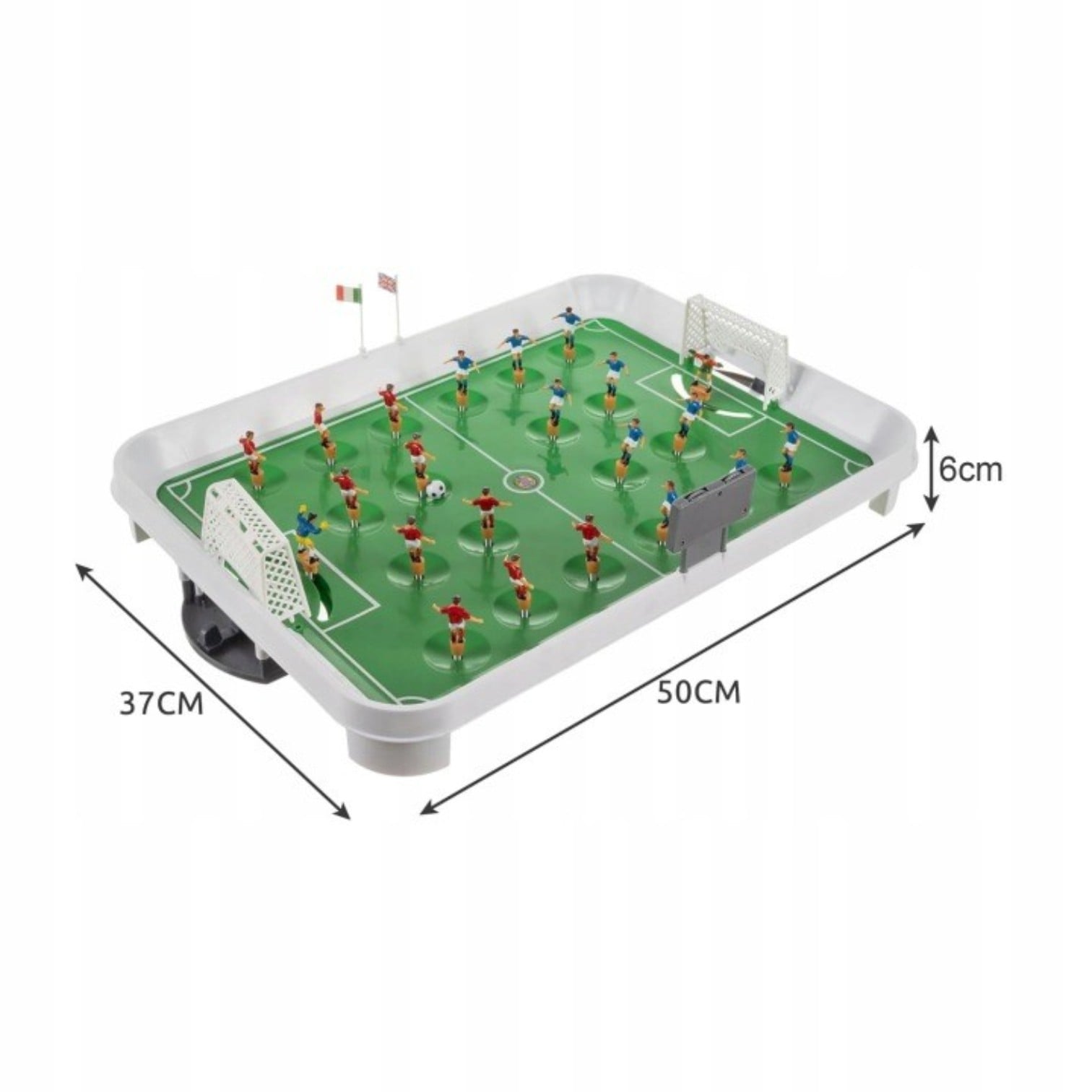 Joc de Masa Tip Fotbal cu Jucatori pe Arc XXL, 22 Jucatori, Teren Mare, Joc Interactiv pentru Copii si Familie,NewEvo