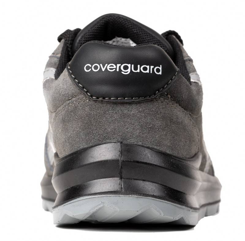 Pantofi de protectie S1P, Galena,Bej/Gri, COVERGUARD bombeu otel-9GAL