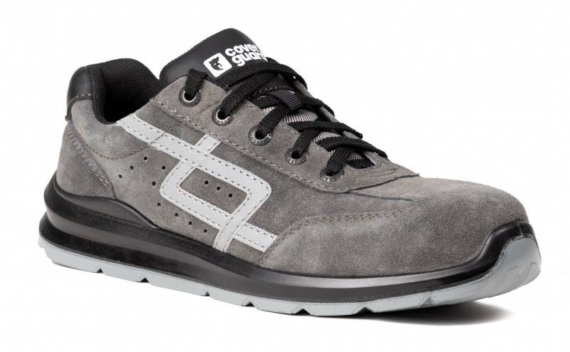 Pantofi de protectie S1P, Galena,Bej/Gri, COVERGUARD bombeu otel-9GAL — imaginea 5