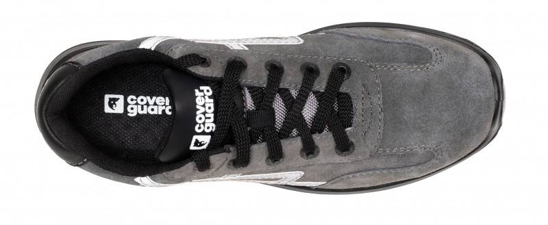 Pantofi de protectie S1P, Galena,Bej/Gri, COVERGUARD bombeu otel-9GAL — imaginea 6