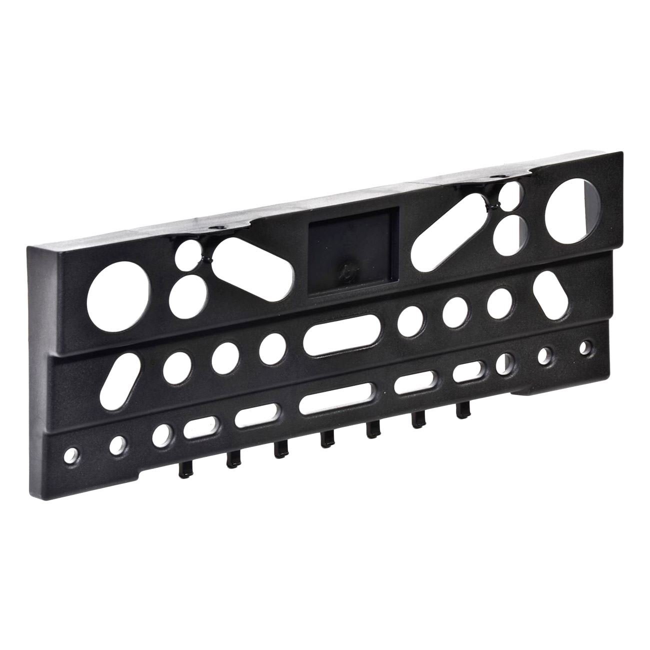 Suport de perete pentru scule, 30 de locuri, 40x15 cm, Negru — imaginea 4