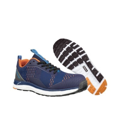 Pantofi unisex, AER55 IMPULSE BLUE ORANGE LOW S25, Malfini — imaginea 3