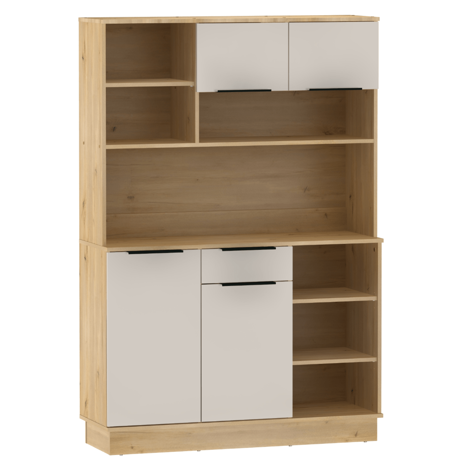 Bufet, stejar artisan/casmir, LILIEN TYP 2