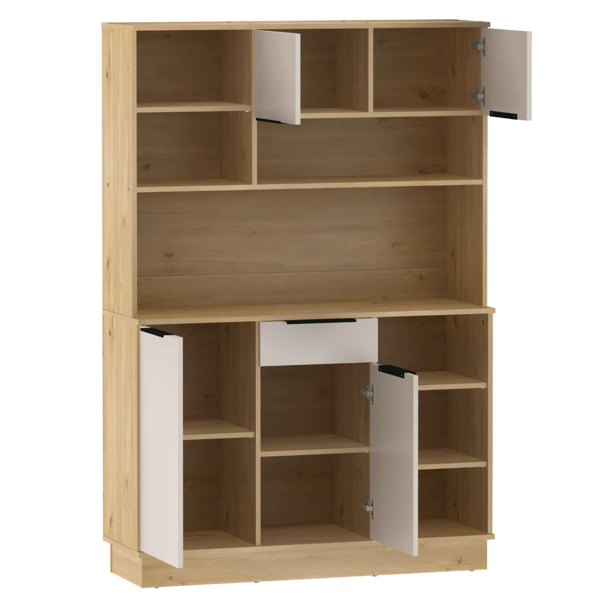 Bufet, stejar artisan/casmir, LILIEN TYP 2 — imaginea 2