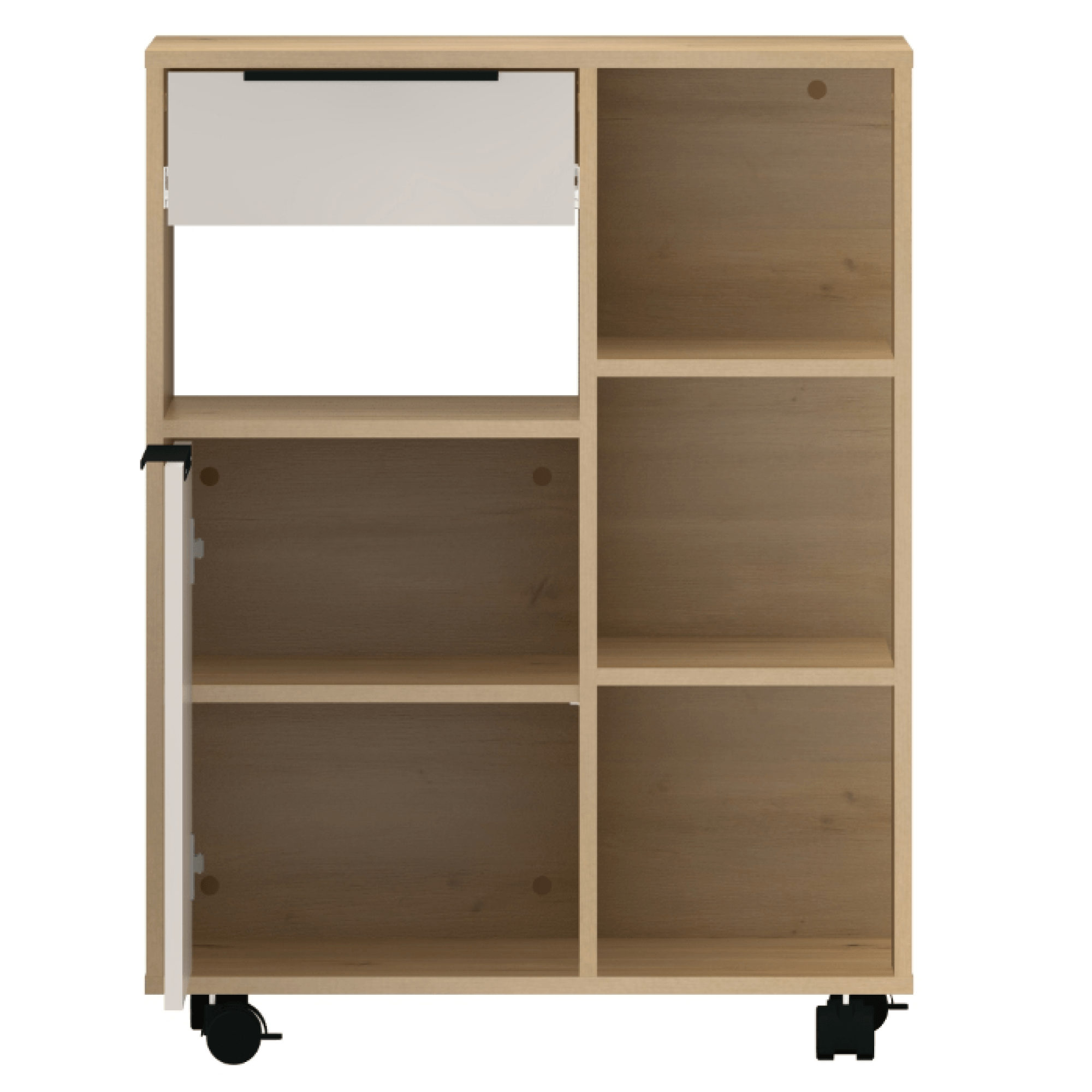 Bufet cu o usa, stejar artisan/casmir, LILIEN TYP 3 — imaginea 5