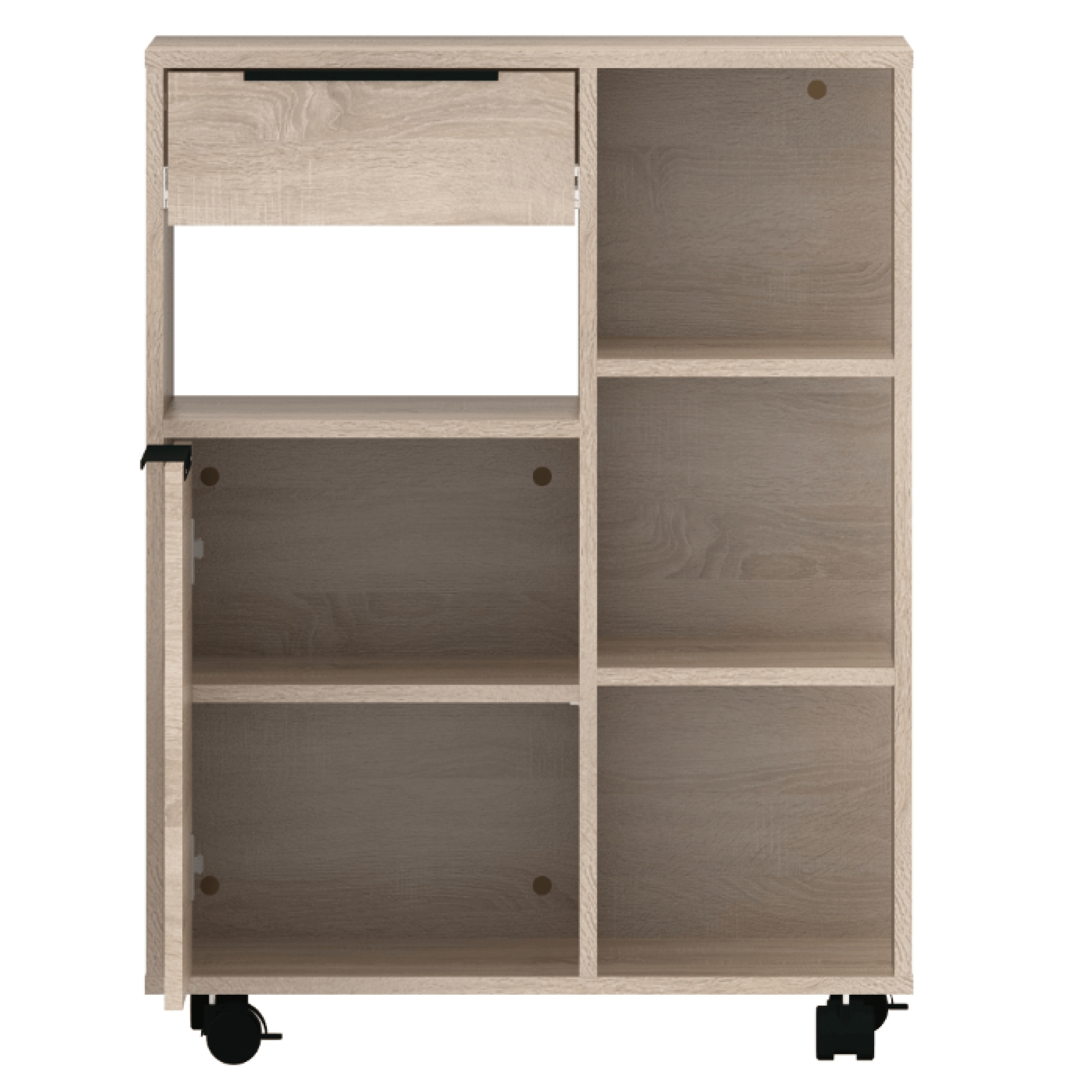 Bufet cu o usa, stejar sonoma, LILIEN TYP 3 — imaginea 5