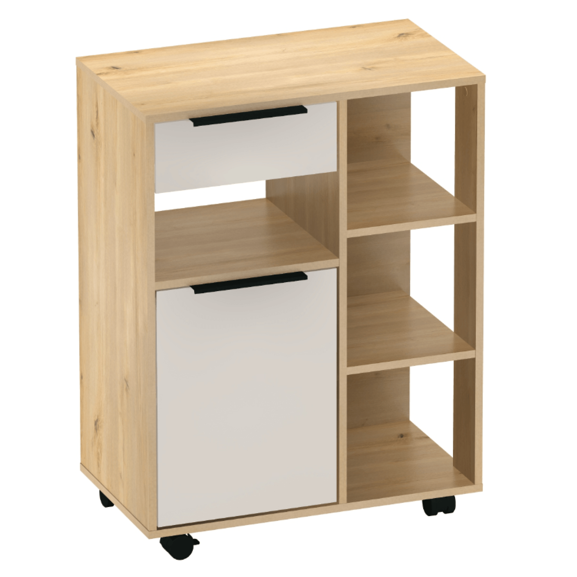 Bufet cu o usa, stejar artisan/casmir, LILIEN TYP 3 — imaginea 7