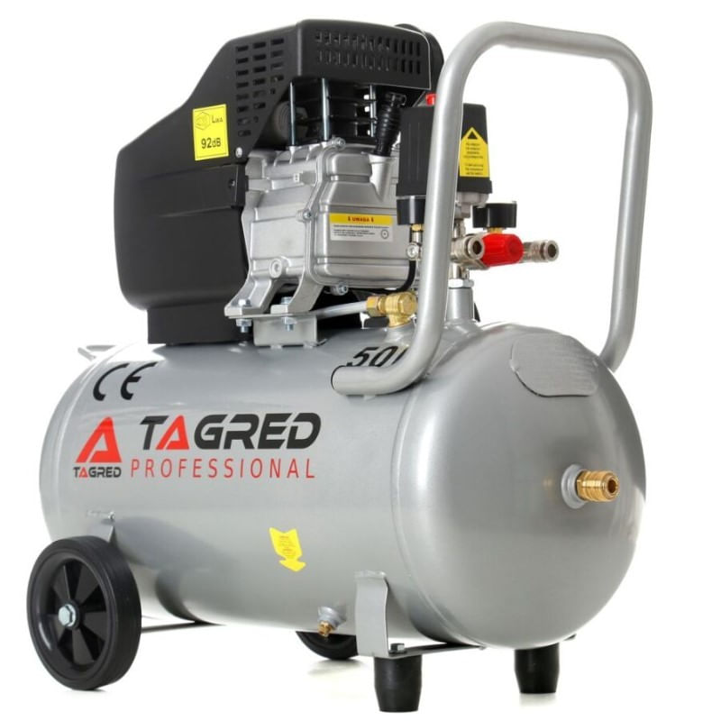 Compresor aer 50l, Tagred, 1.8 kW, 300L/min, 8 bar, TA301N