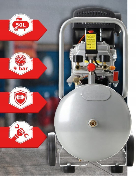 Compresor aer 50l, Tagred, 1.8 kW, 300L/min, 8 bar, TA301N — imaginea 6