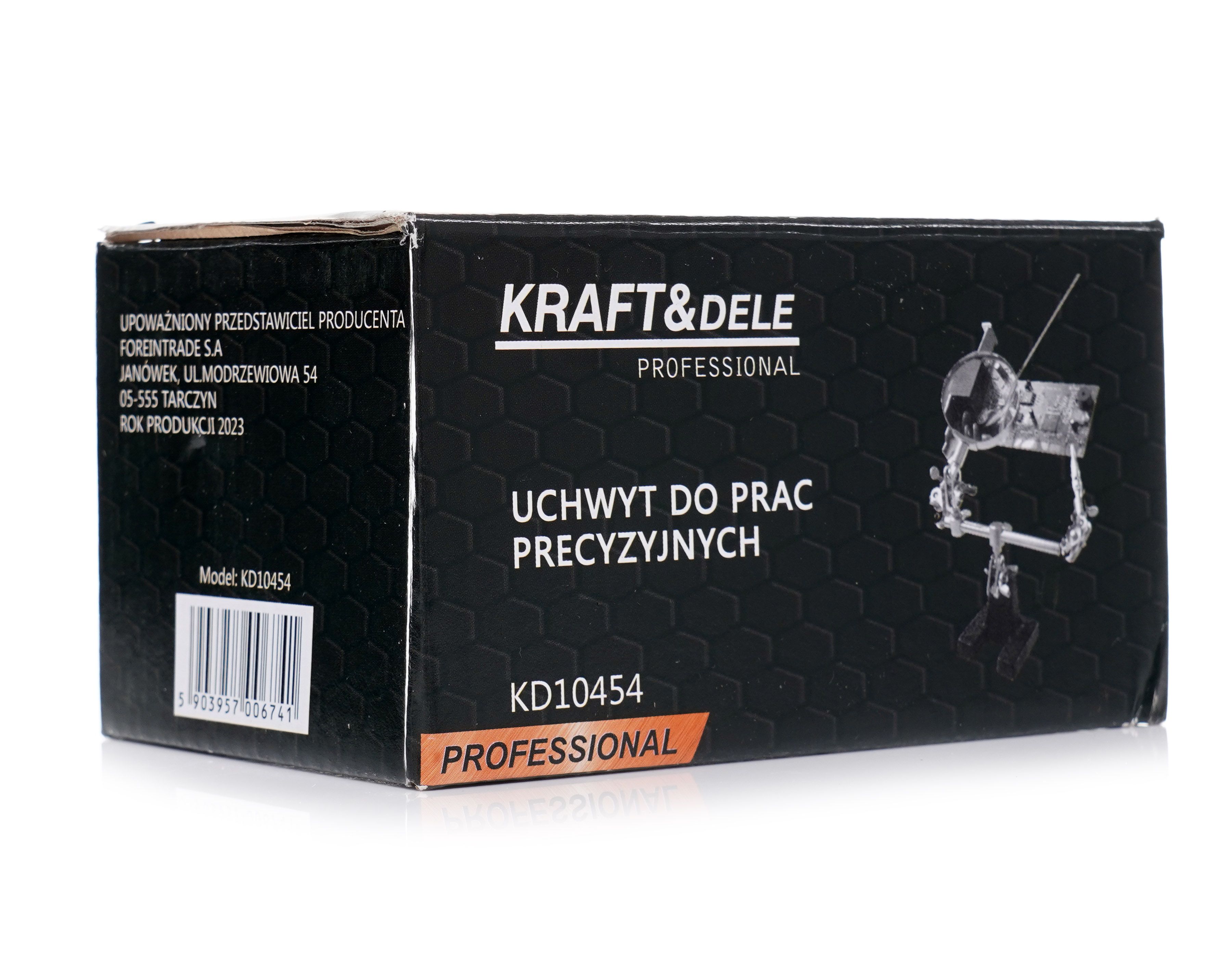 Suport pentru lucrari de precizie, Kraft&Dele, cu lupa, KD10454