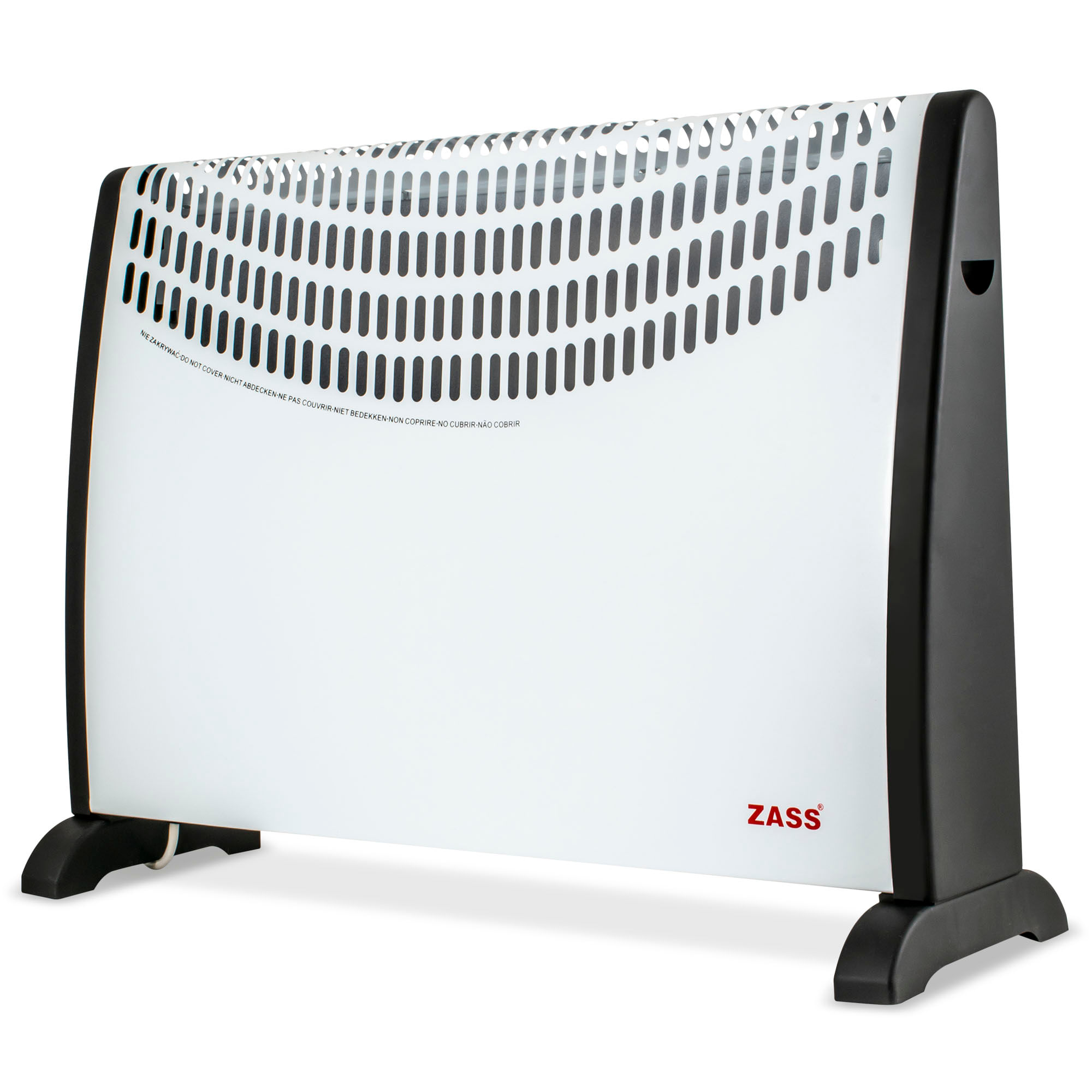 Convector electric Zass ZKH 02, alb