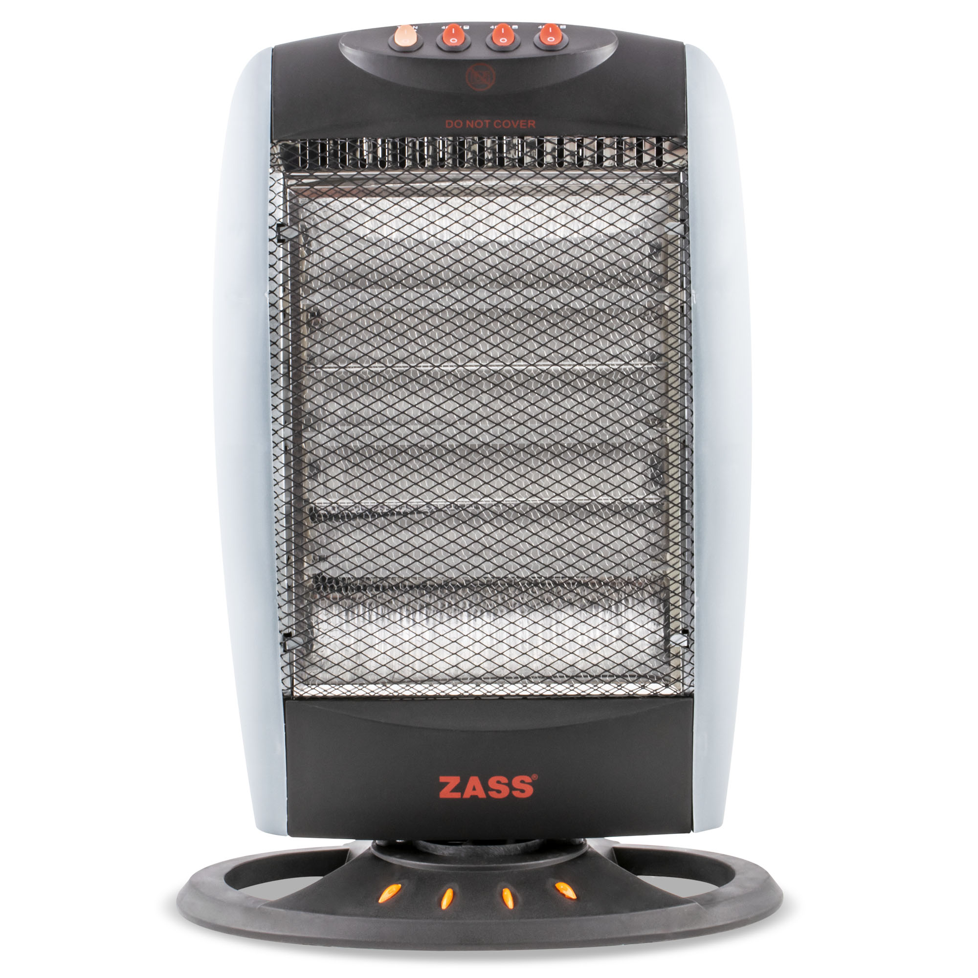 Radiator cu Halogen Zass HS 07, gri - 1 | YEO