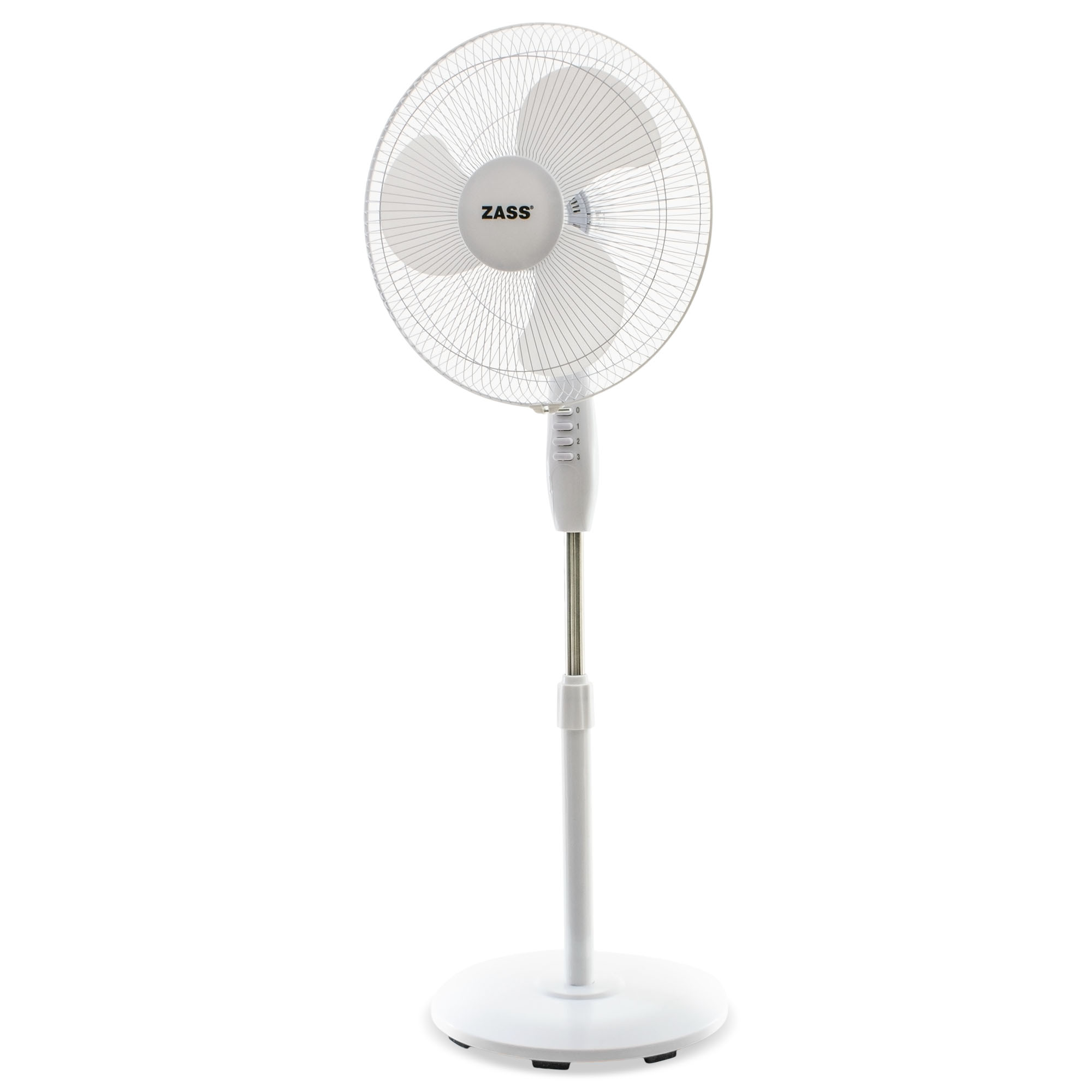 Ventilator cu picior Zass ZF 1614, alb