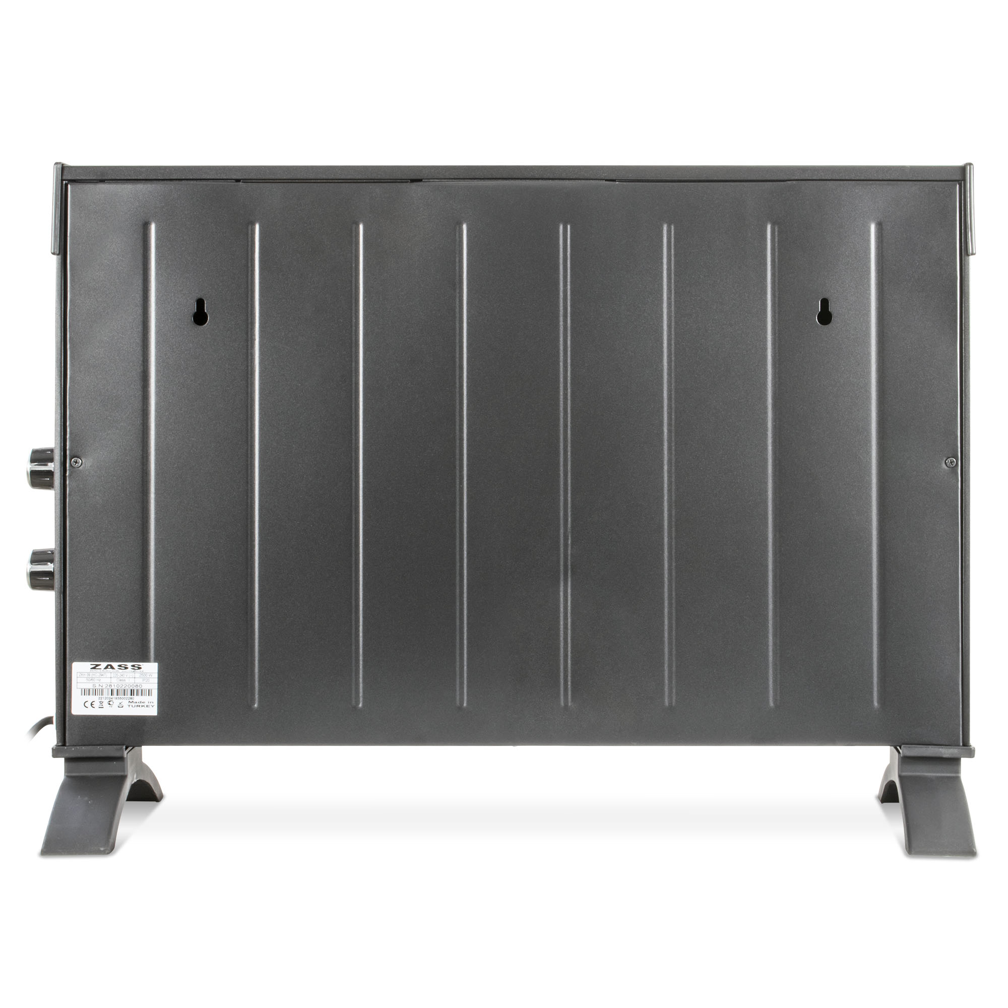 Convector electric ZASS ZKH 09, negru - 2 | YEO