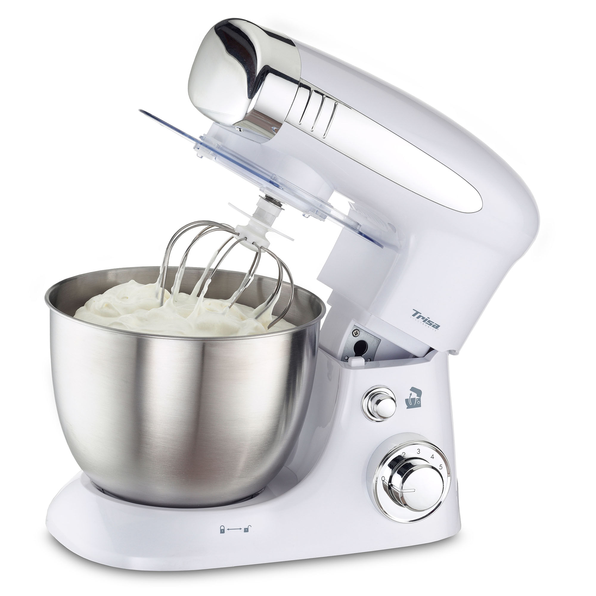 Mixer planetar Trisa Mix Chef 6608.7012, alb - 1 | YEO