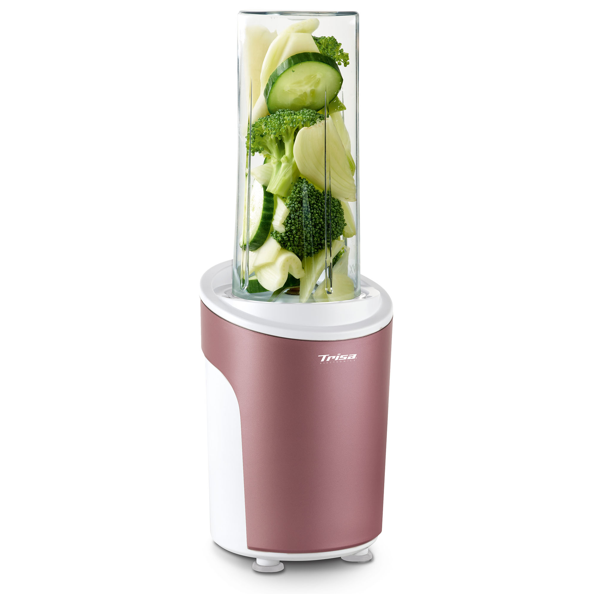 Nutriblender juicer Trisa Power Smoothie 6930.8710, rosu