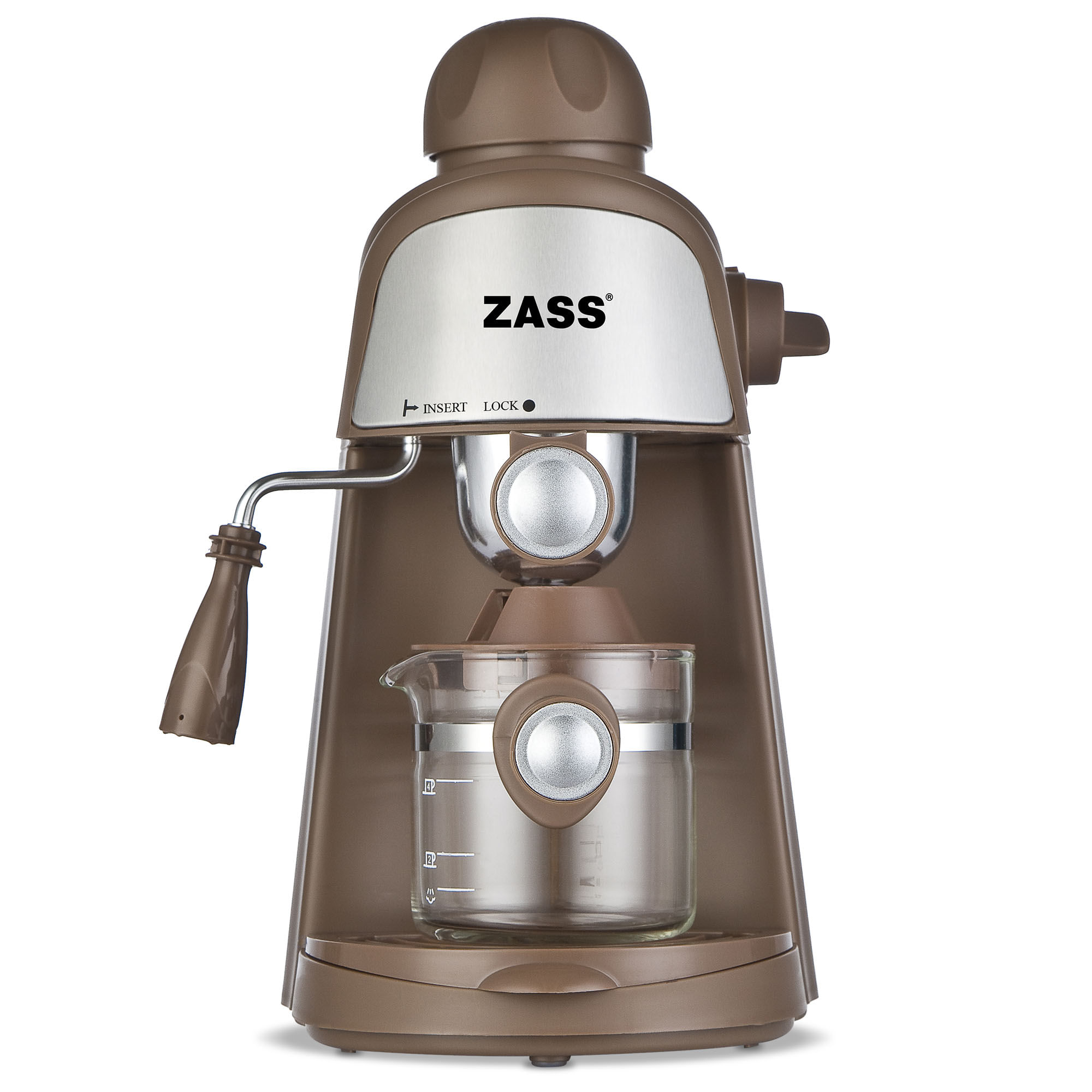 Espressor manual Zass ZEM 05, negru - 2 | YEO