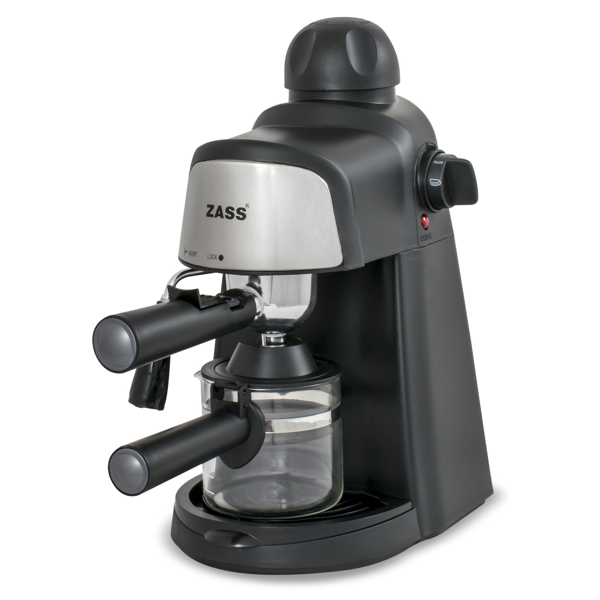 Espressor manual Zass ZEM 05, negru