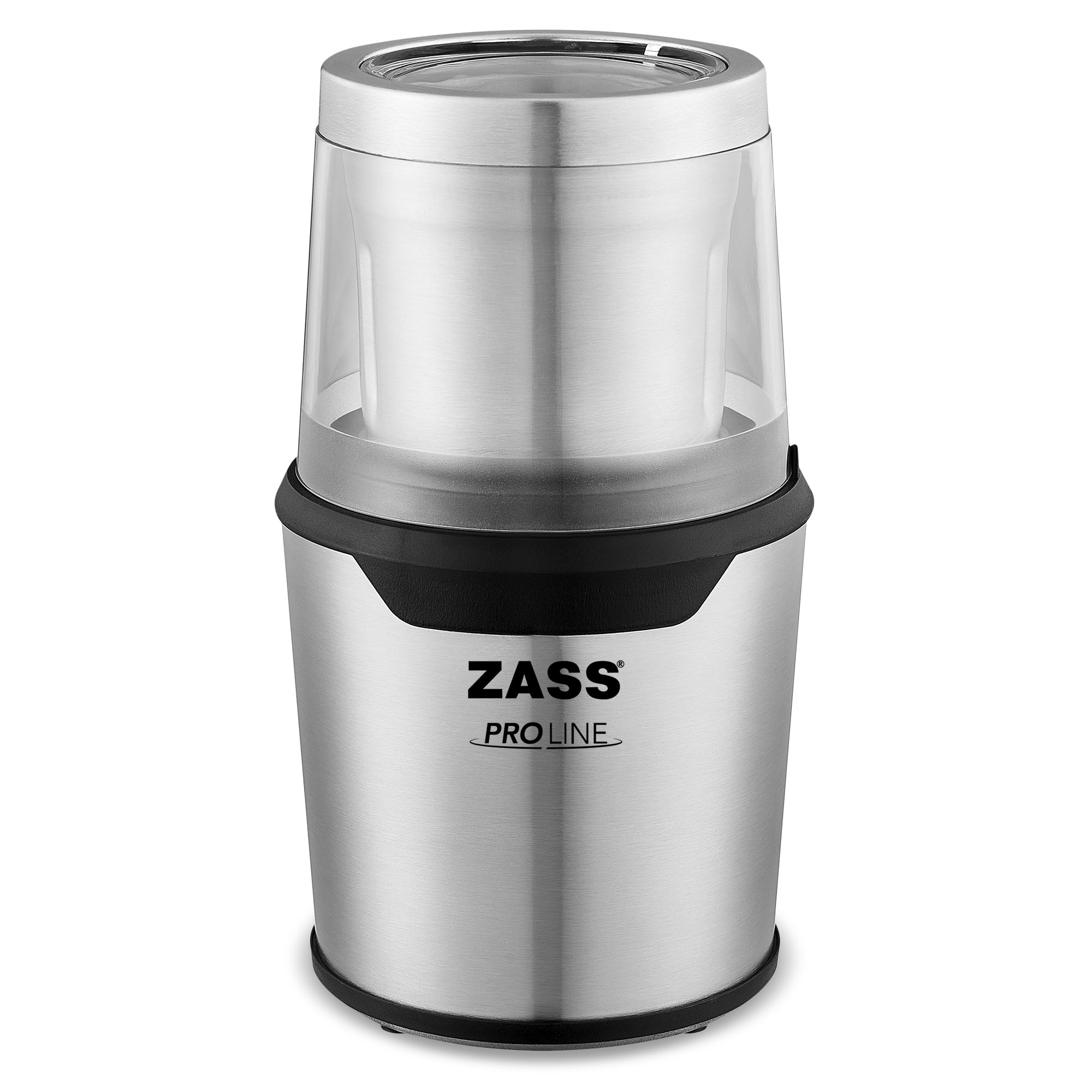 Rasnita de cafea inox Zass ZCG 10, argintiu