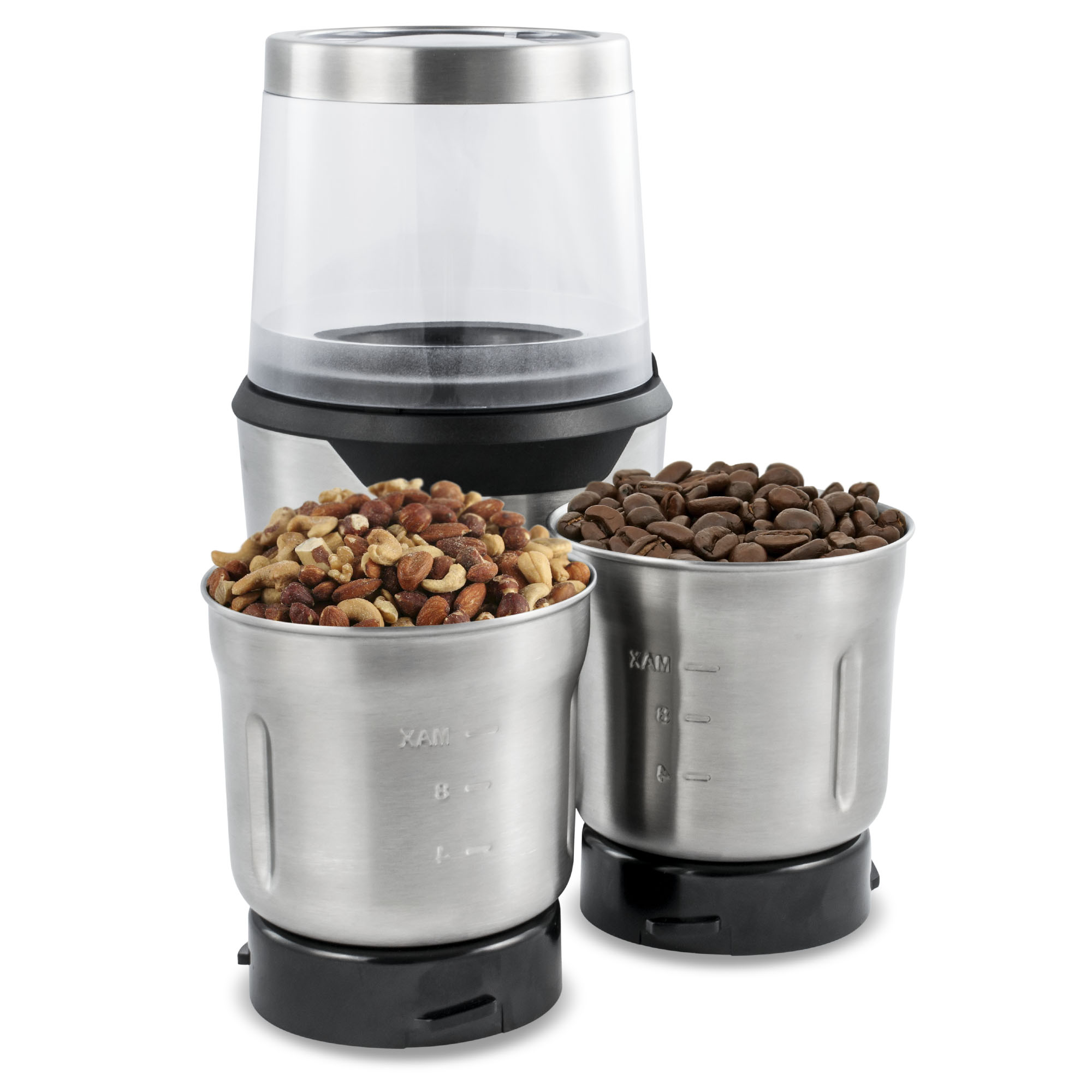 Rasnita de cafea inox Zass ZCG 10, argintiu - 2 | YEO