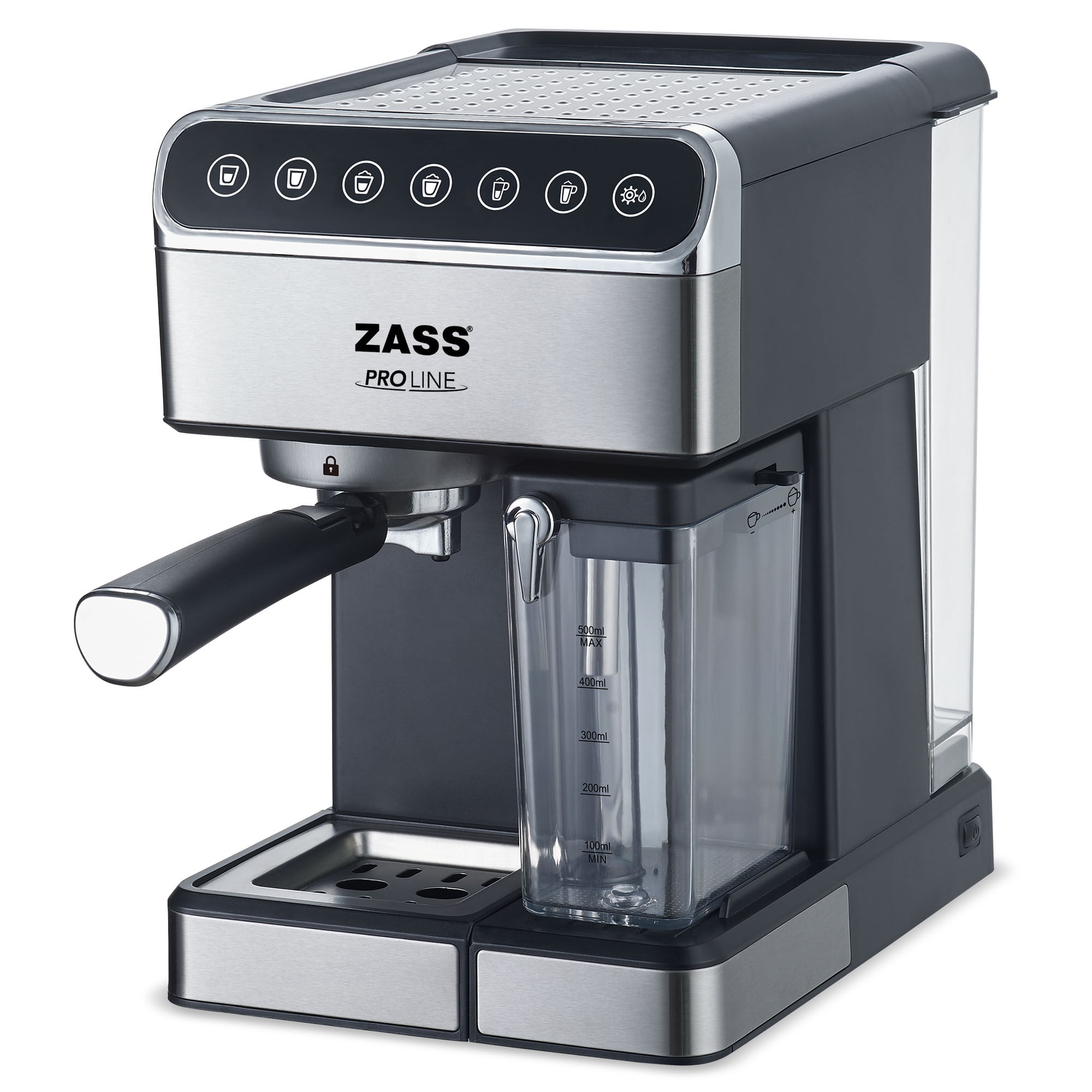 Espressor cafea Zass ZEM 10, negru - 1 | YEO