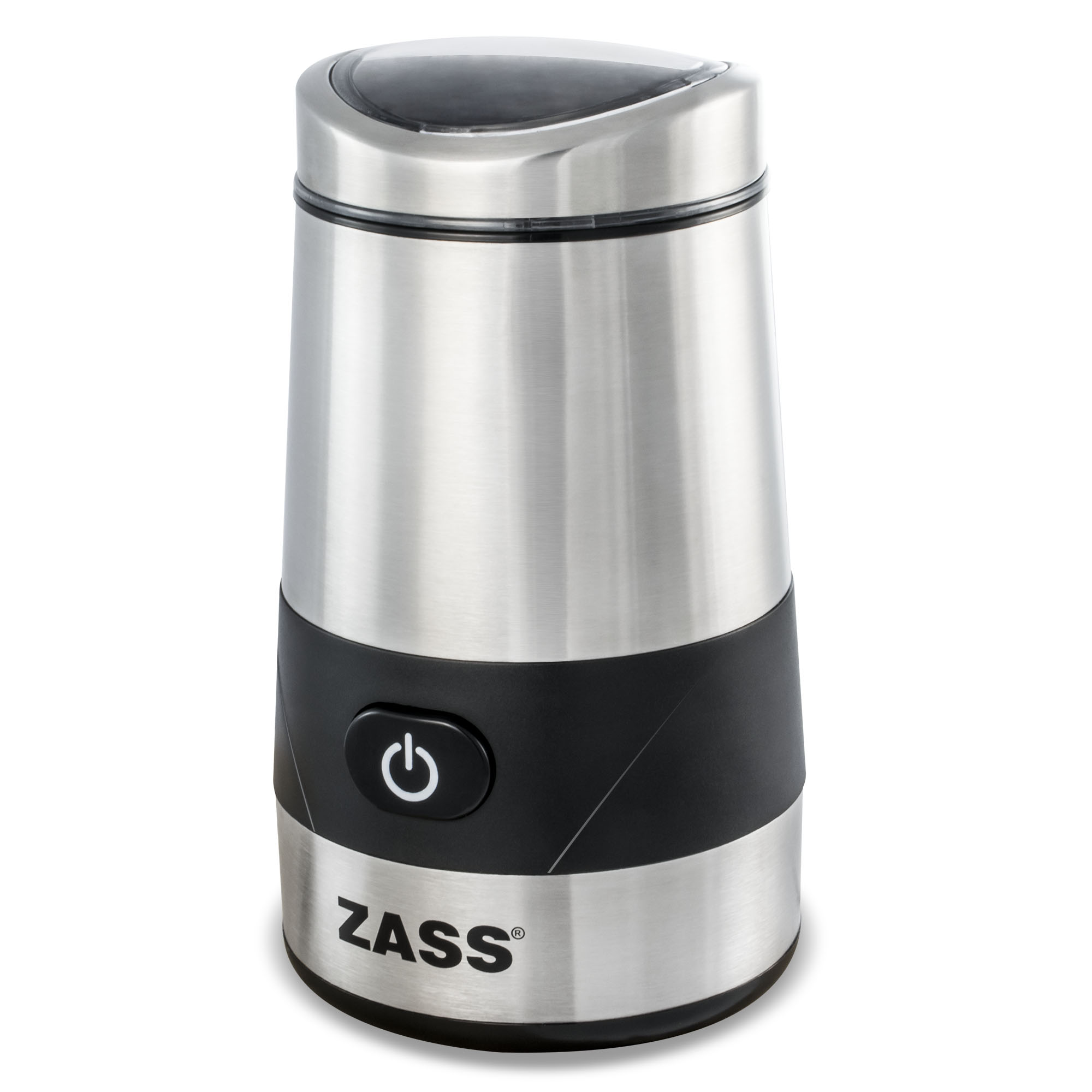 Rasnita de cafea inox Zass ZCG 07, argintiu