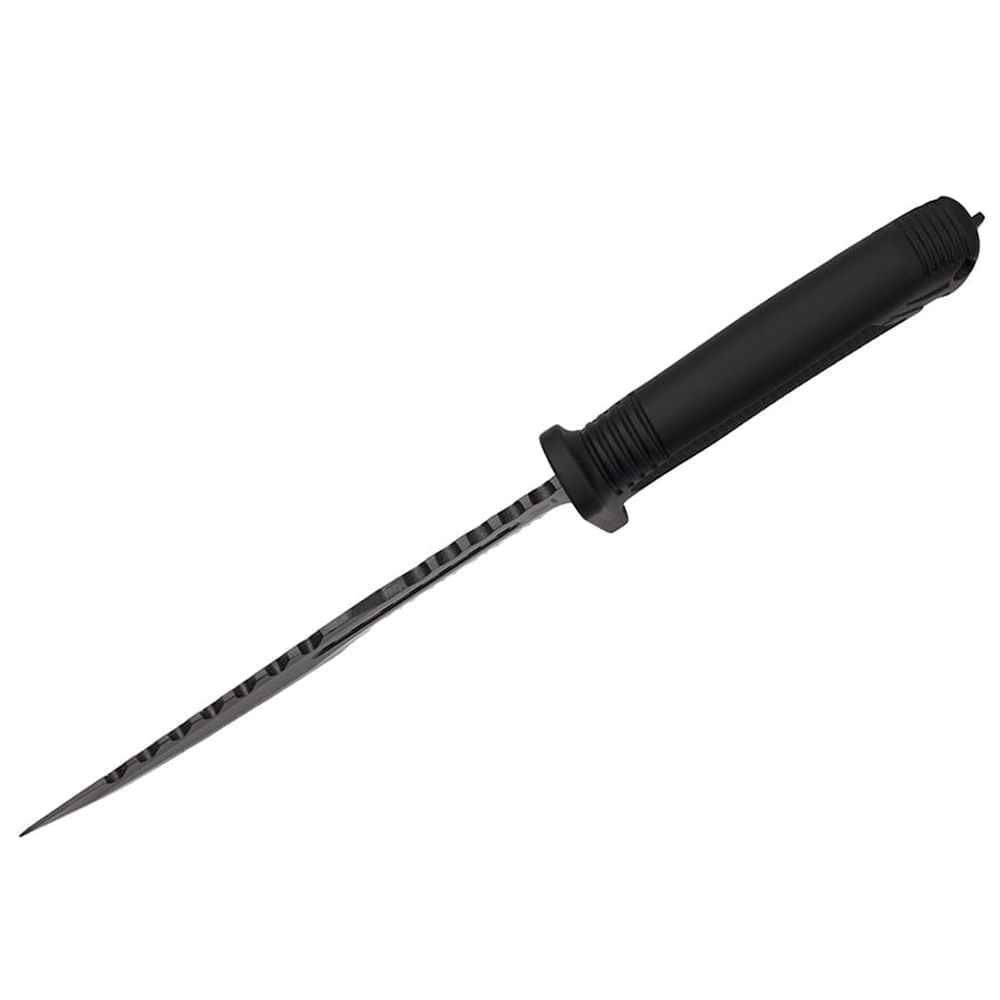 Cutit de vanatoare IdeallStore®, Survival Spirit, otel inoxidabil, amnar, 30.5 cm, negru, teaca inclusa - 4 | YEO