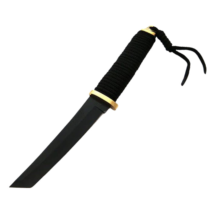 Cutit de vanatoare IdeallStore®, Samurai Sempai, 28 cm, negru