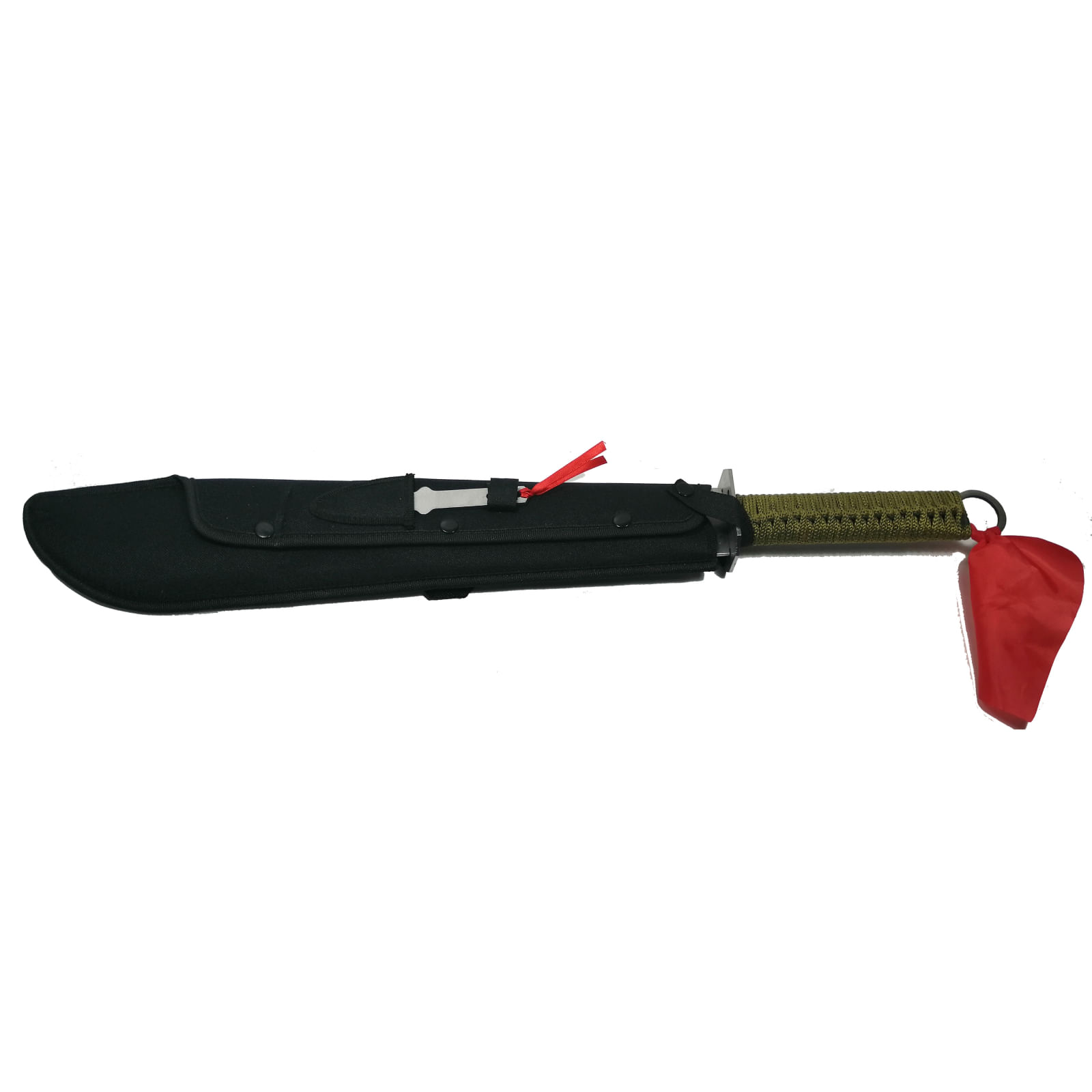 Sabie de vanatoare, Samurai Blade, maner textil, 67 cm, cutit de aruncat inclus - 2 | YEO