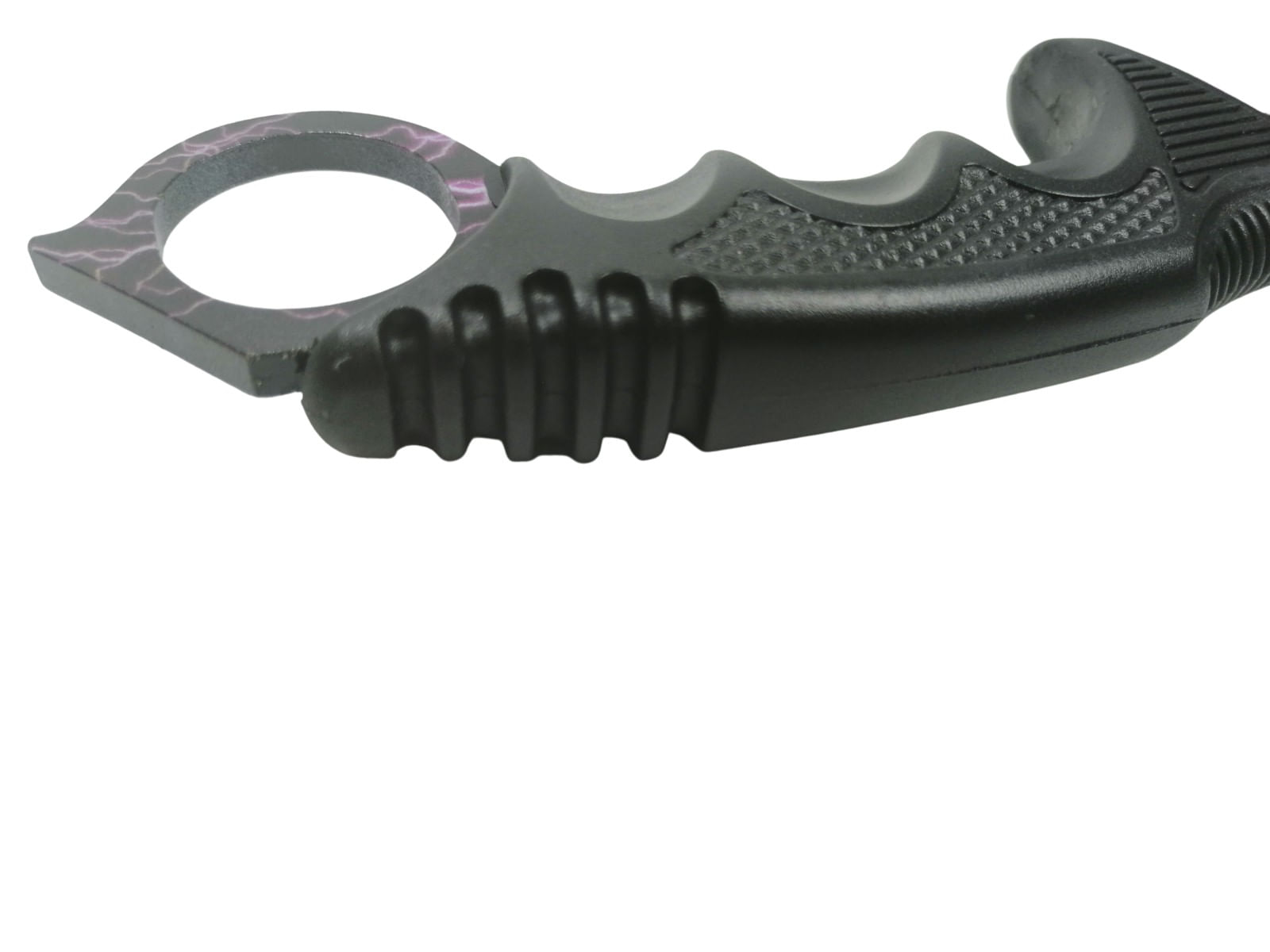 Cutit Karambit de antrenament, Purple Lightning 18.5 cm - 2 | YEO