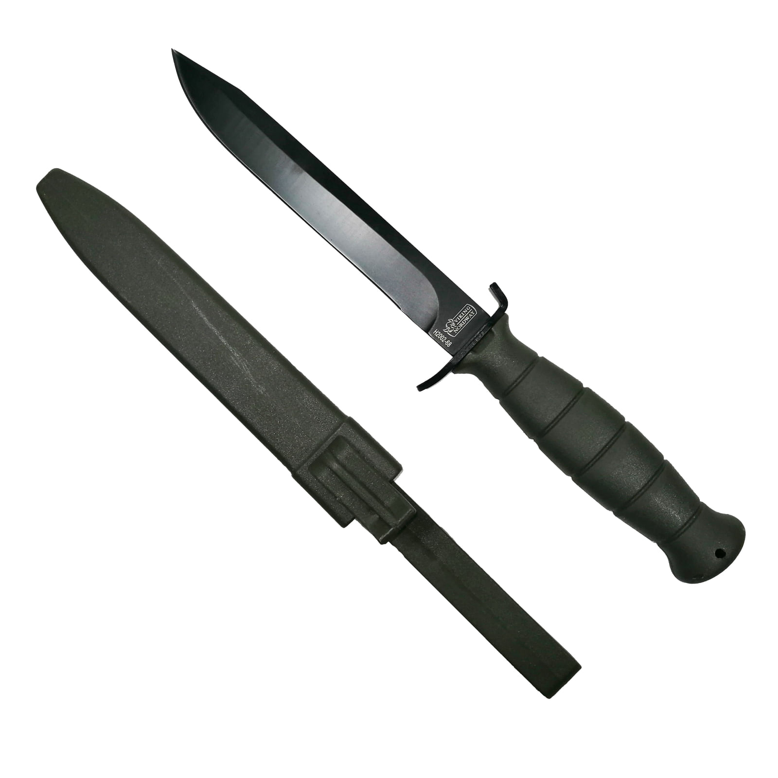 Cutit de vanatoare, camping, Military Knife, 29 cm, teaca cadou