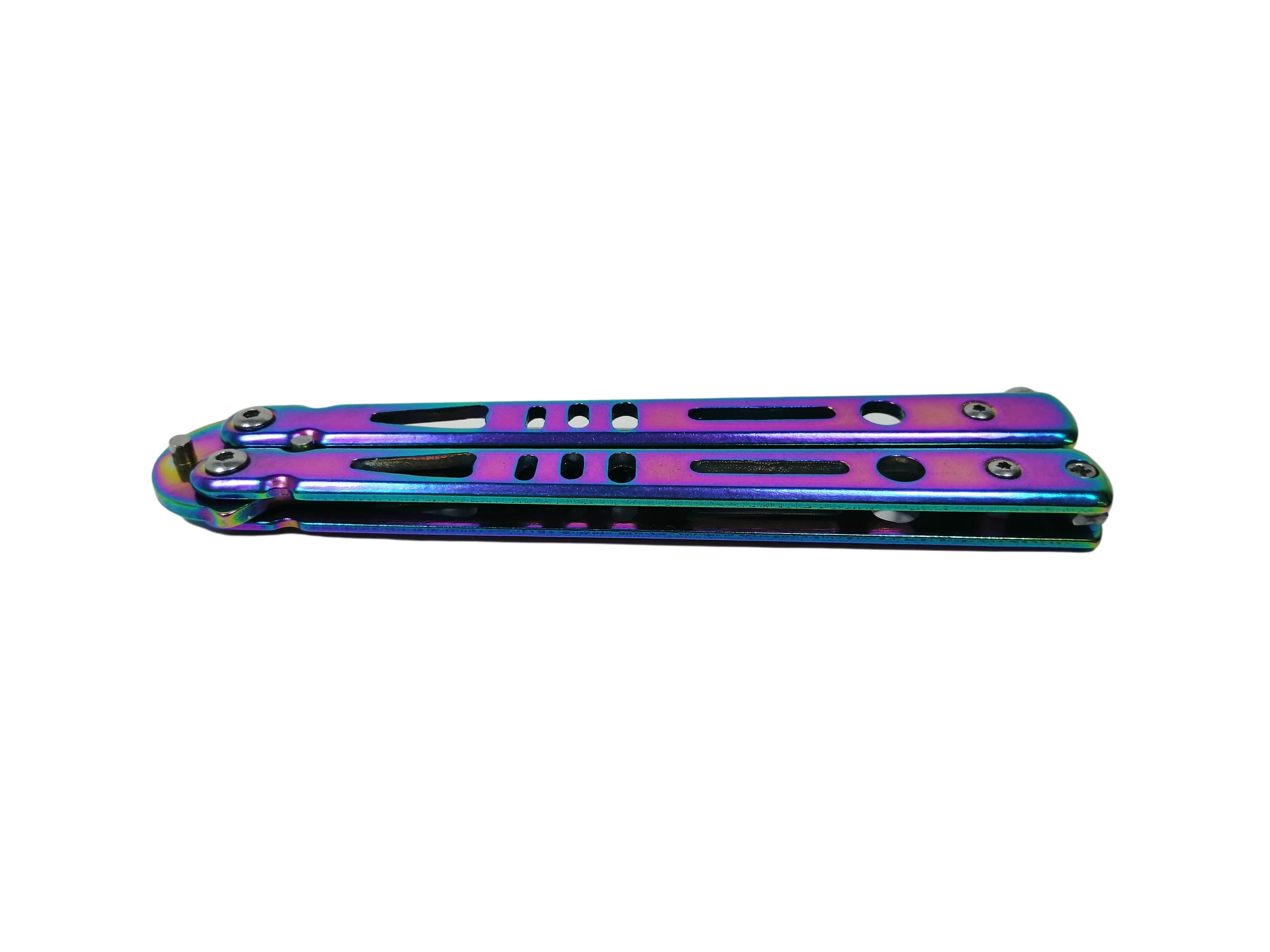 Cutit, Briceag fluture, Balisong, Butterfly, Rainbow Class, 21.5 cm, multicolor - 4 | YEO