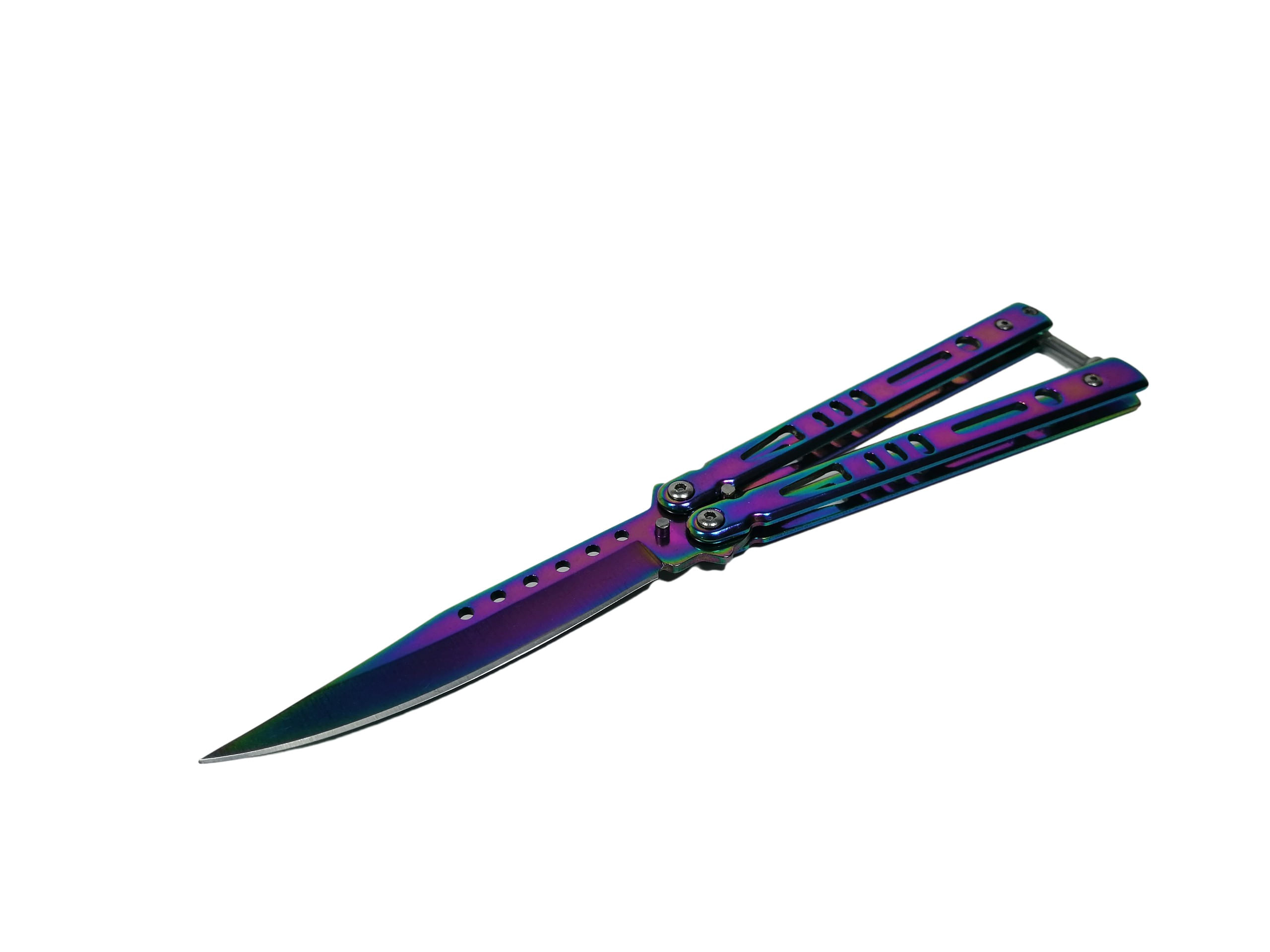 Cutit, Briceag fluture, Balisong, Butterfly, Rainbow Class, 21.5 cm, multicolor - 1 | YEO