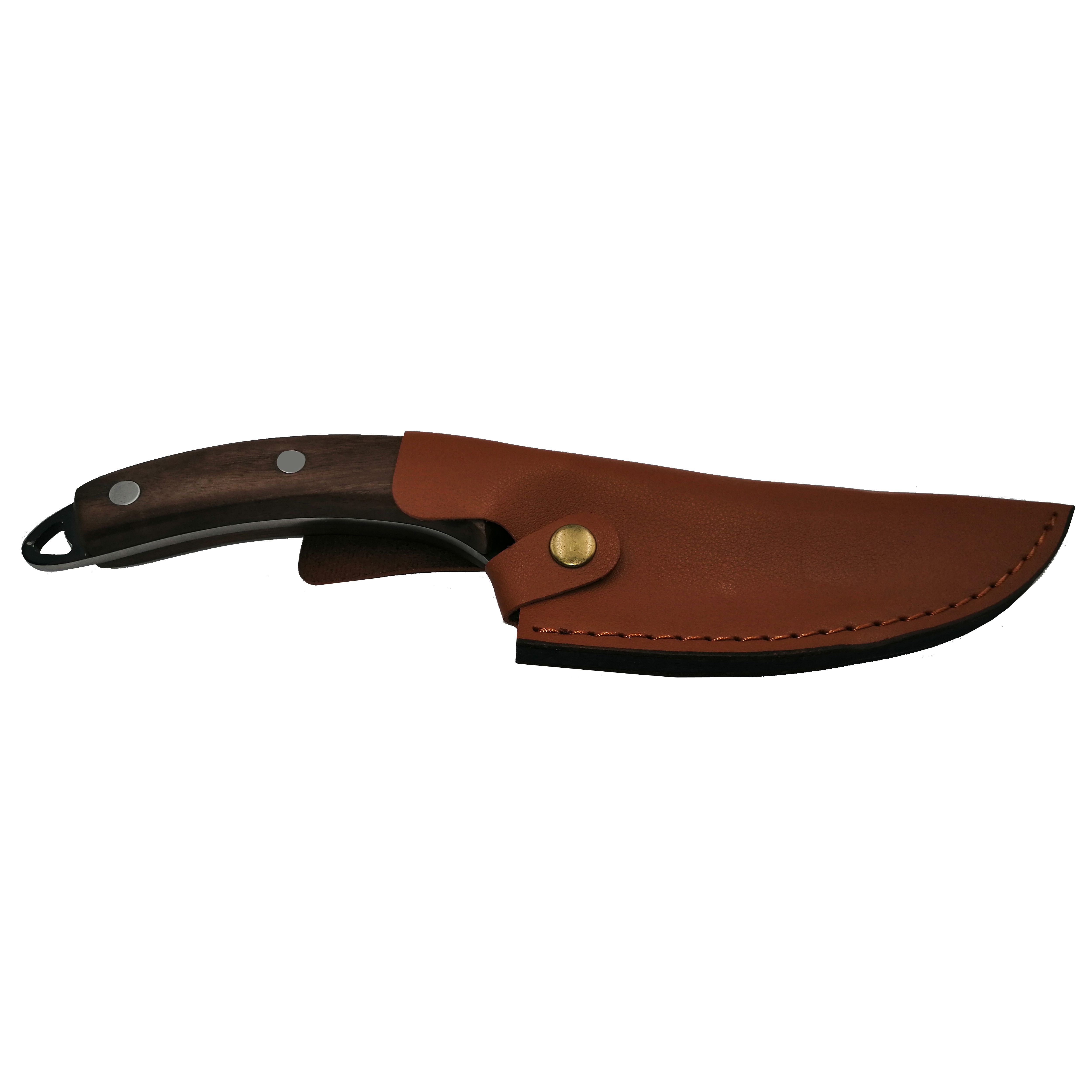 Cutit japonez lucrat manual, otel inoxidabil, 27.5 cm, teaca inclusa - 4 | YEO