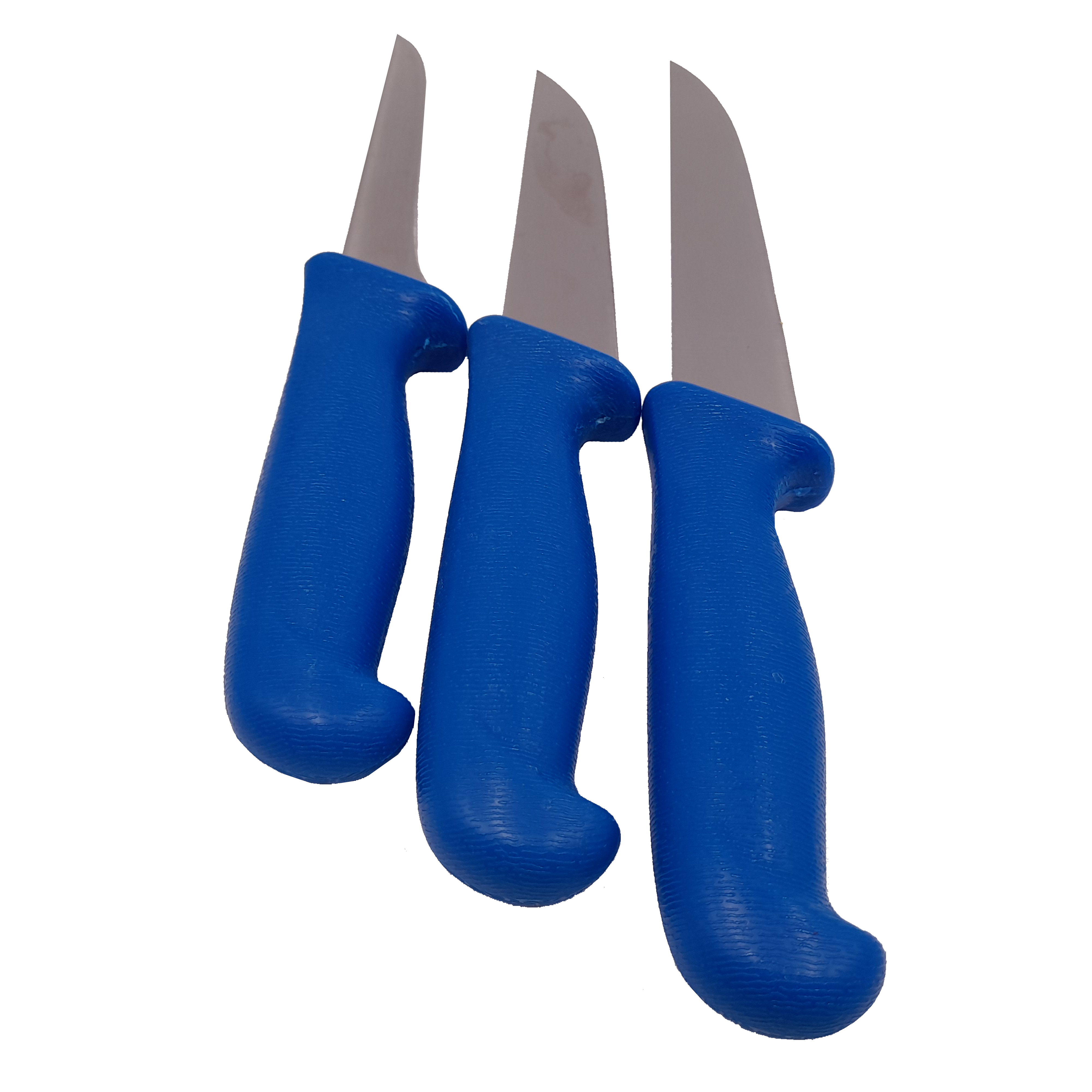 Set trei cutite macelarie DEPOX®, filetat, injunghiat, bucatarie, otel inoxidabil — imaginea 3