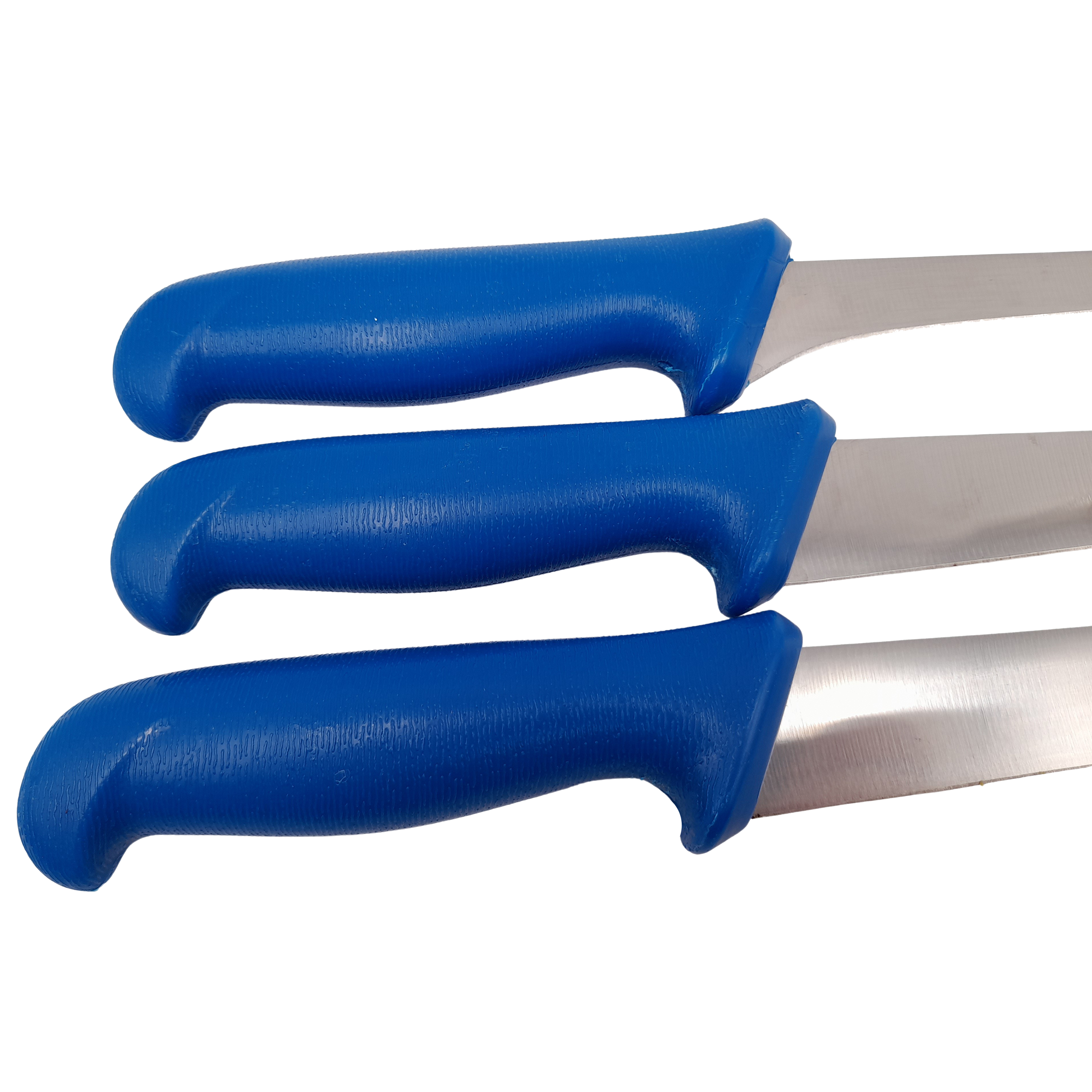 Set trei cutite macelarie DEPOX®, filetat, injunghiat, bucatarie, otel inoxidabil — imaginea 4