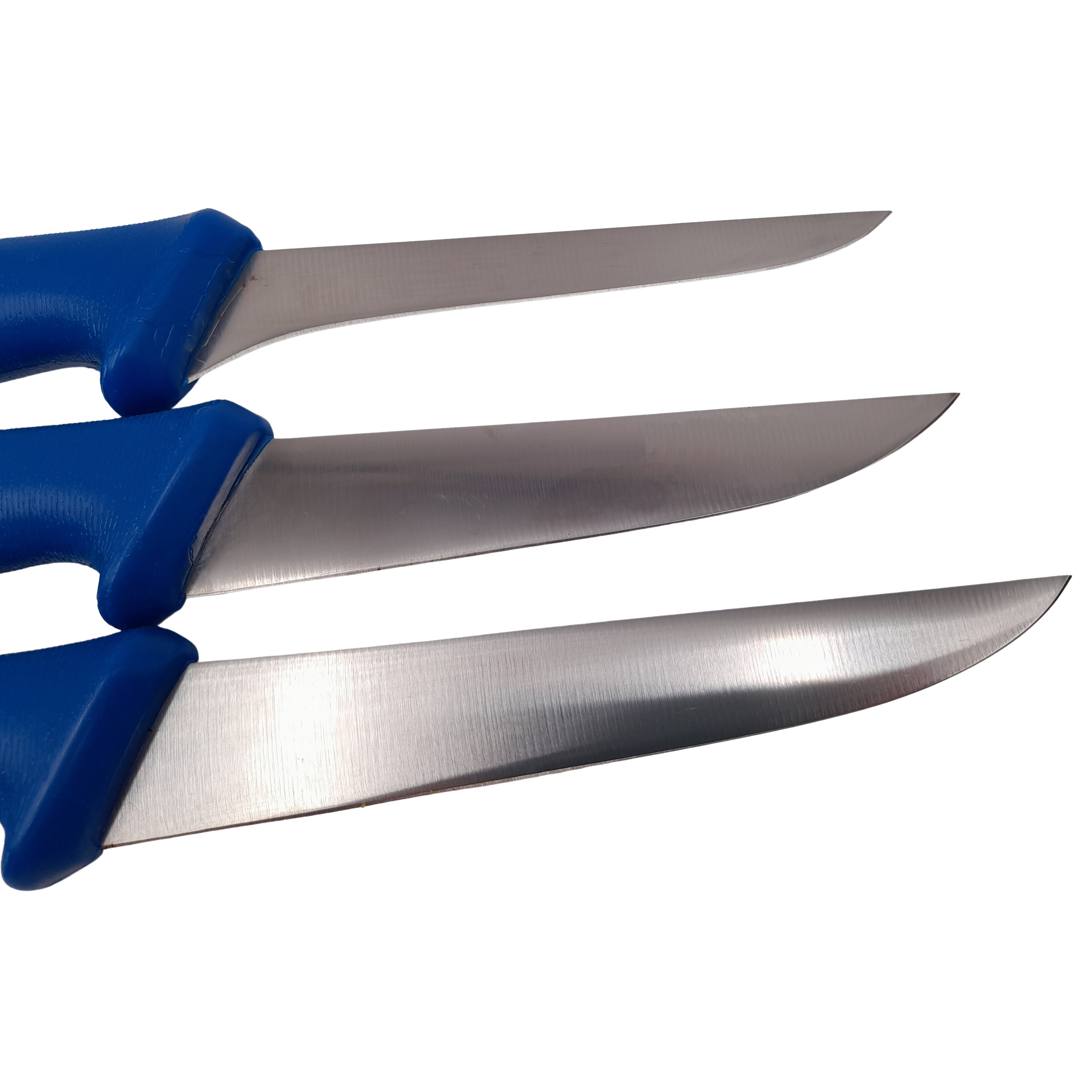 Set trei cutite macelarie DEPOX®, filetat, injunghiat, bucatarie, otel inoxidabil — imaginea 6