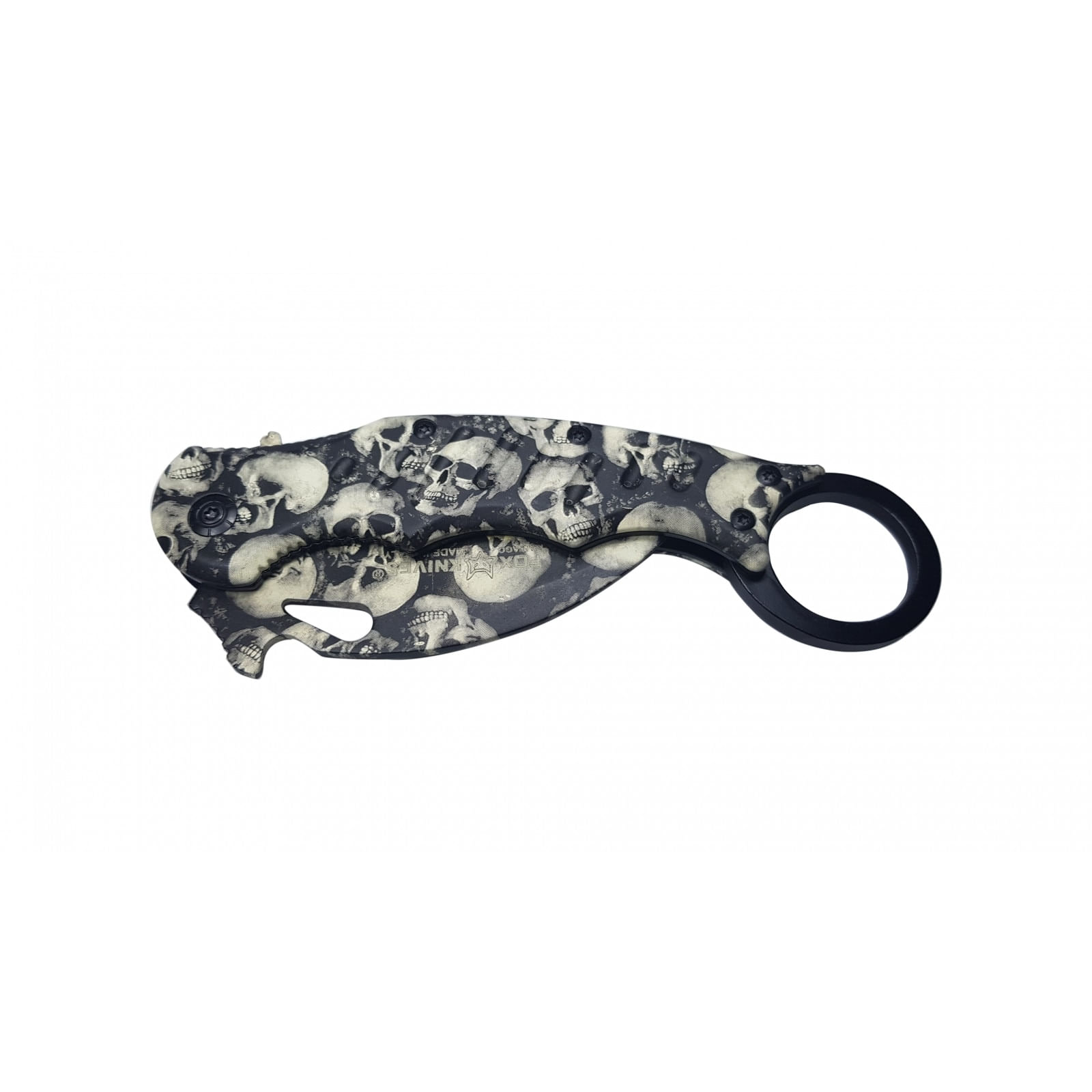 Briceag de vanatoare IdeallStore®, karambit, Skull-Trooper, 20 cm - 1 | YEO