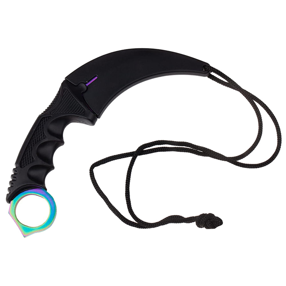 Cutit de vanatoare IdeallStore, Fade Break, 19 cm, otel, multicolor - 1 | YEO