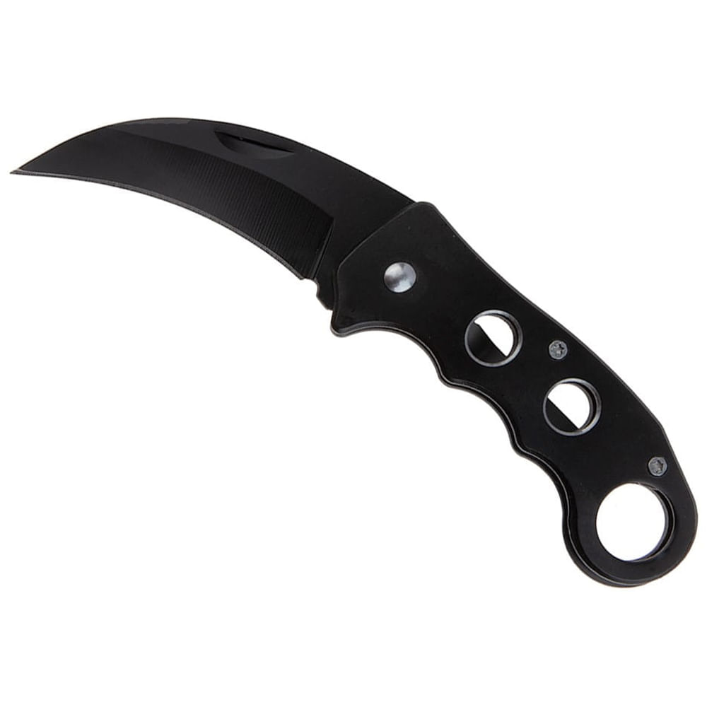 Briceag de vanatoare IdeallStore®, Liberty Claw, karambit extensibil, 14.5 cm, negru - 2 | YEO