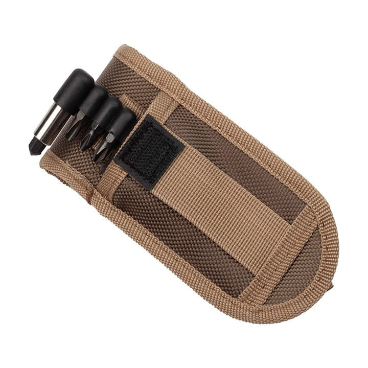 Cleste multifunctional IdeallStore®, Survival Gear, otel inoxidabil, 16 functii, 24 cm, bej, husa inclusa - 4 | YEO