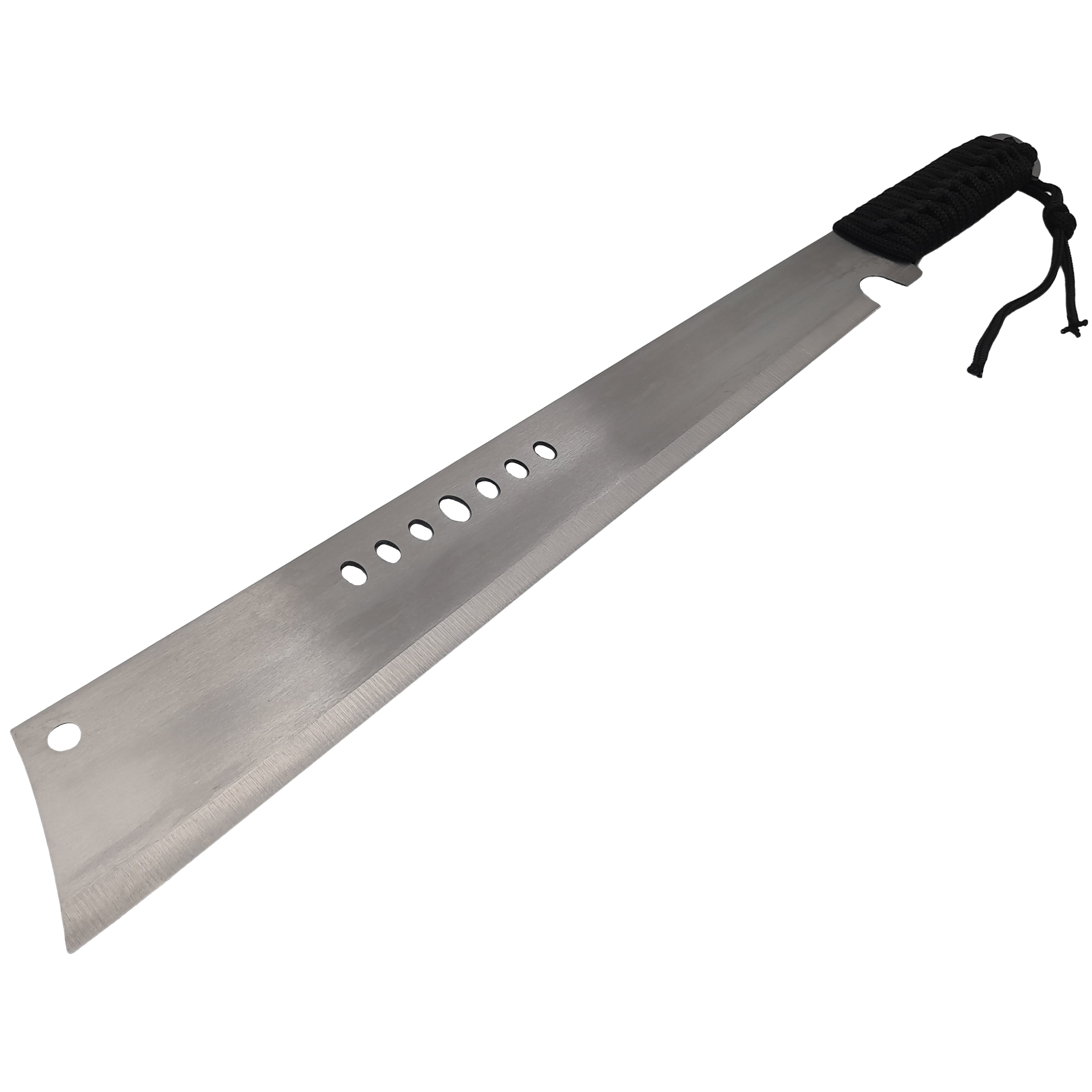 Maceta de vanatoare IdeallStore®, Battle Knife, 49.5 cm, otel inoxidabil, argintiu, teaca inclusa - 2 | YEO