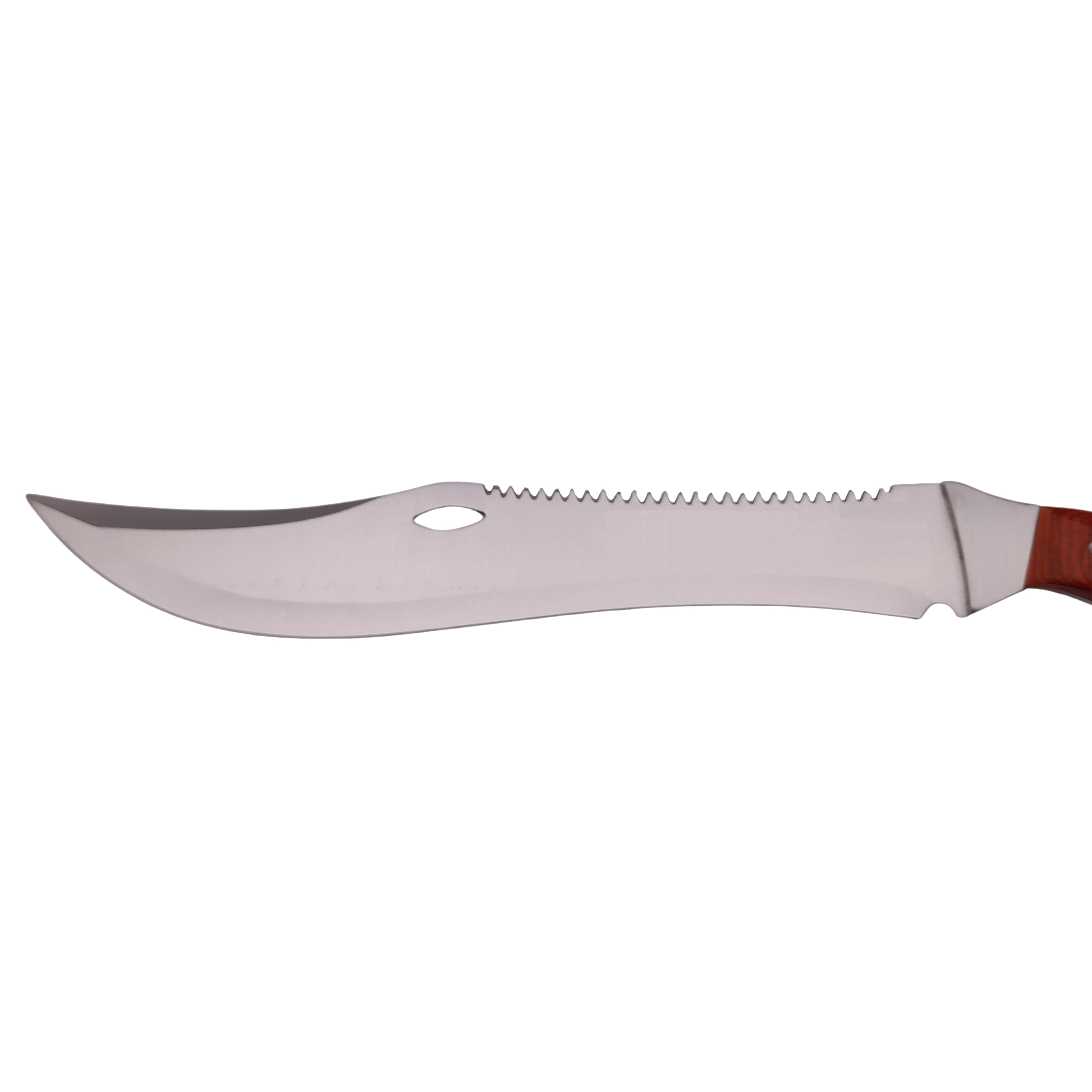 Maceta de vanatoare IdeallStore®, Knife of Mind, otel inoxidabil, argintie, 46 cm - 3 | YEO