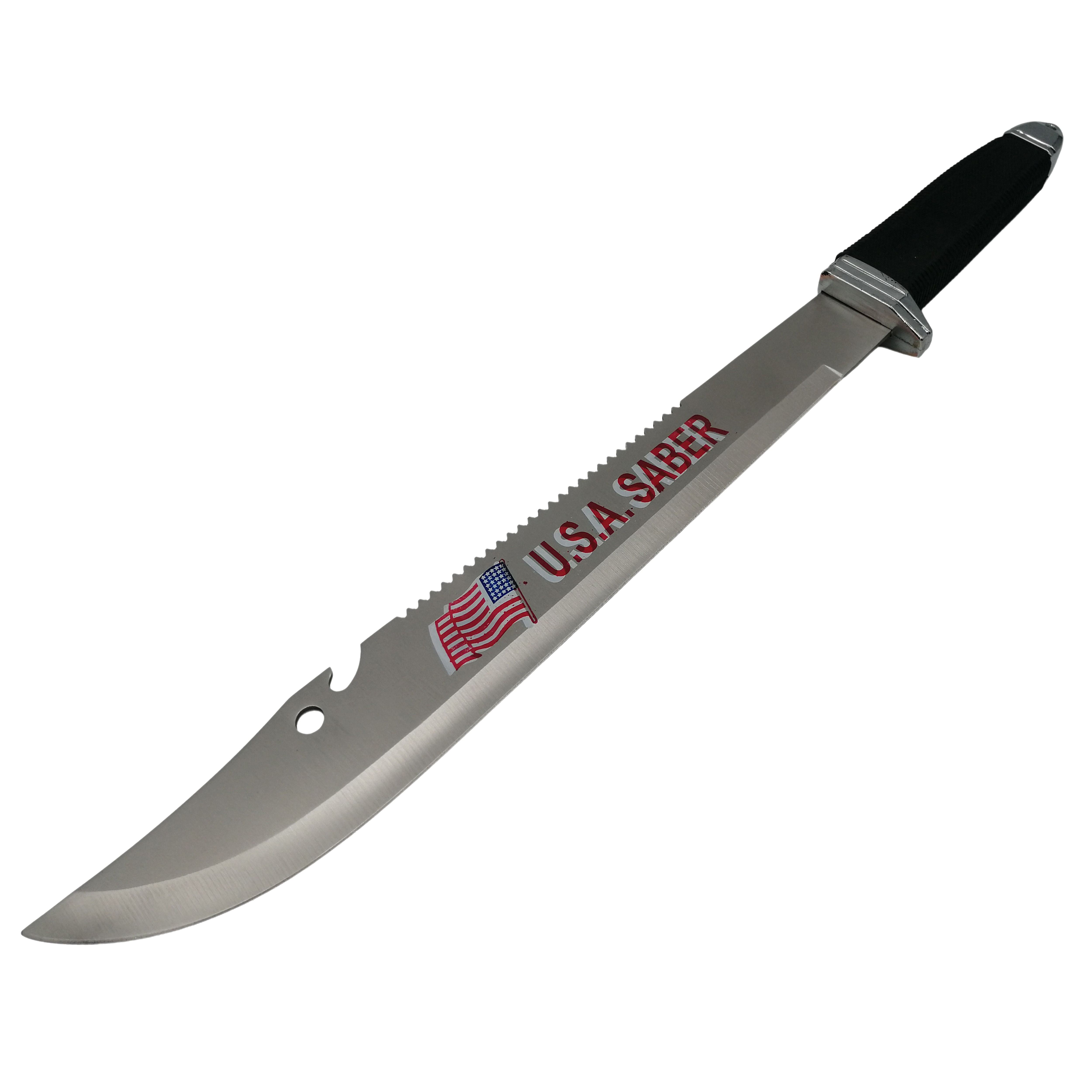 Maceta de vanatoare, USA Freeknife, negru, 45.5 cm, teaca inclusa - 2 | YEO