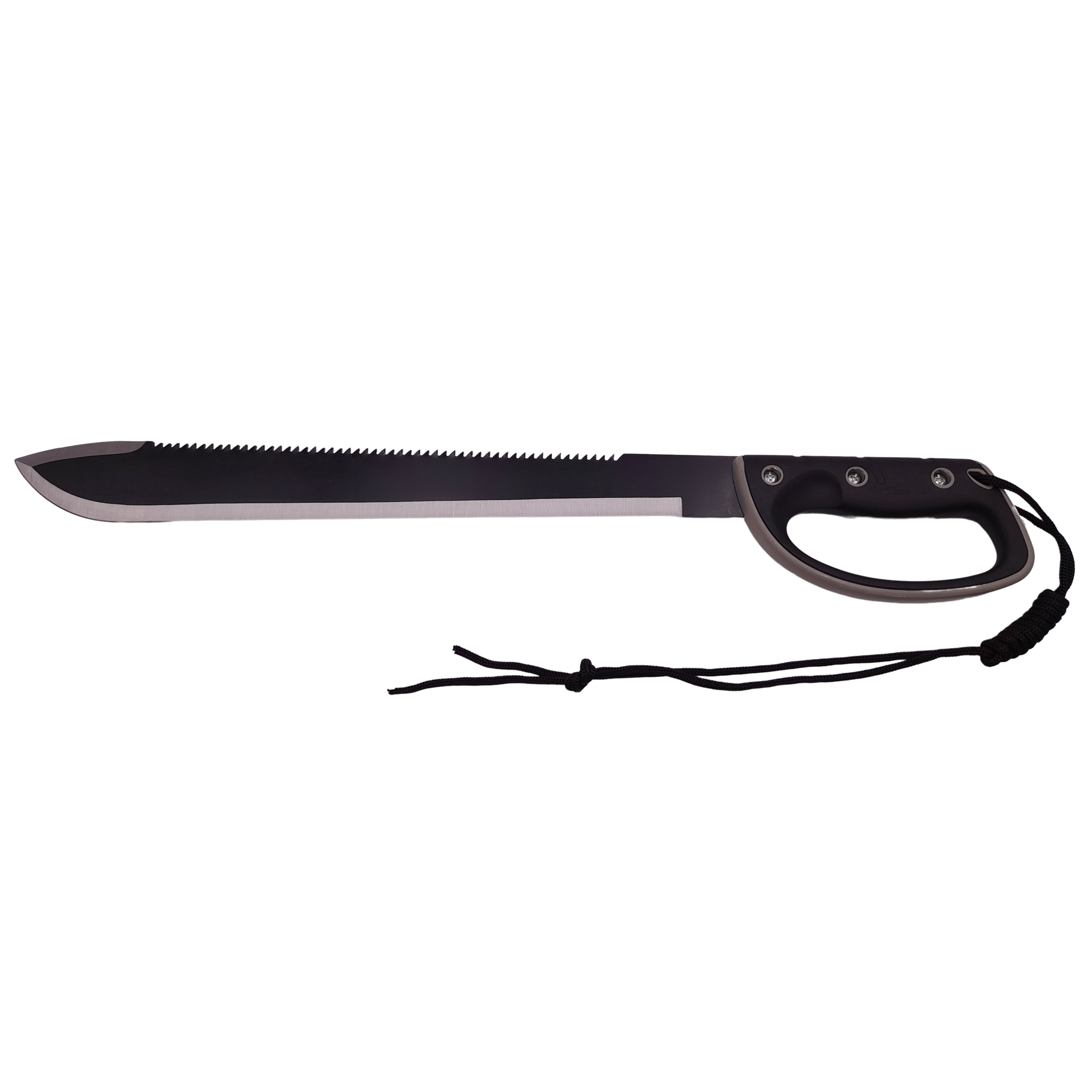 Sabie de vanatoare Ideallstore®, British Rebellion, maner cauciuc, 61 cm, teaca inclusa - 1 | YEO