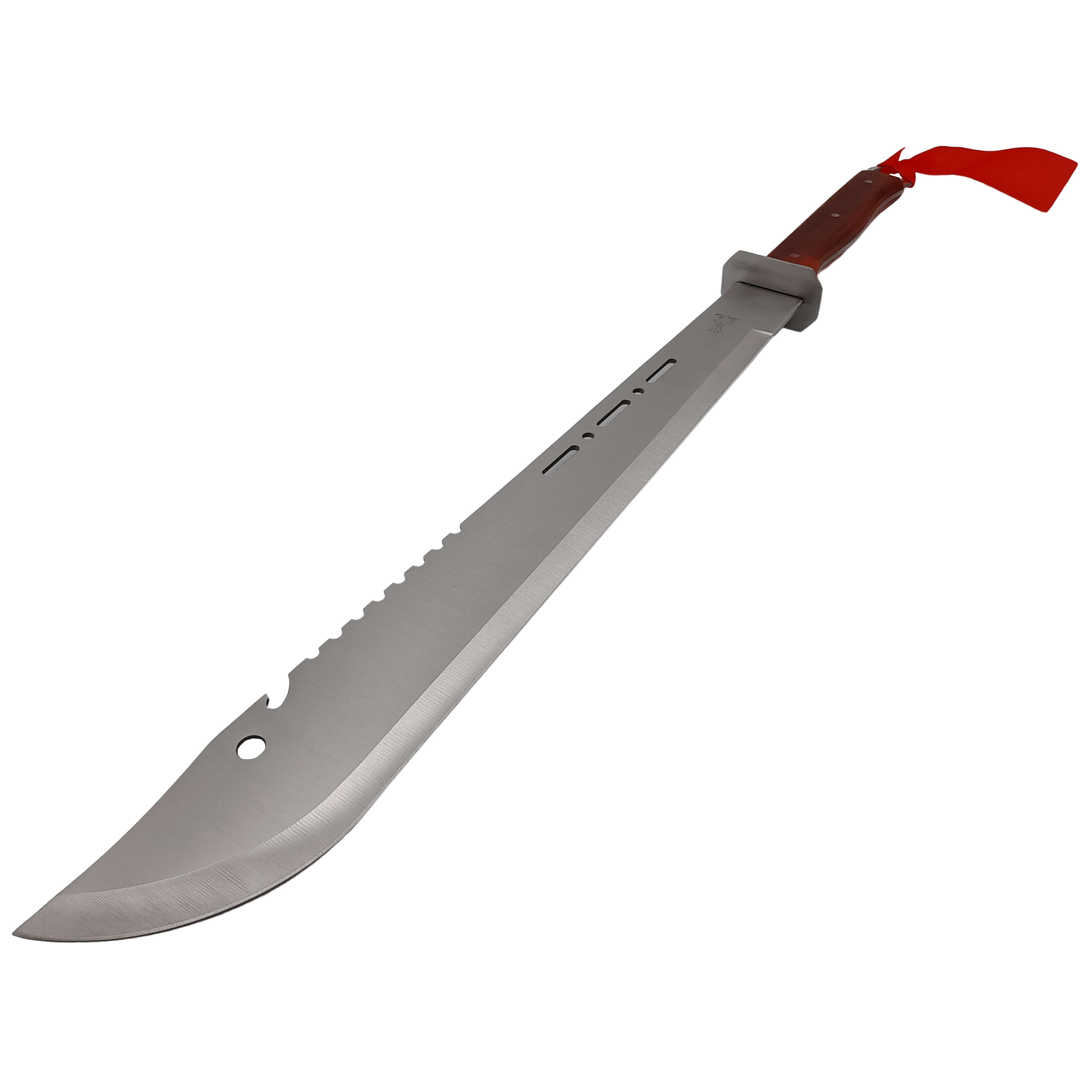 Sabie de vanatoare Ideallstore®, Lords Blade, maner lemn, 69 cm, teaca inclusa - 2 | YEO