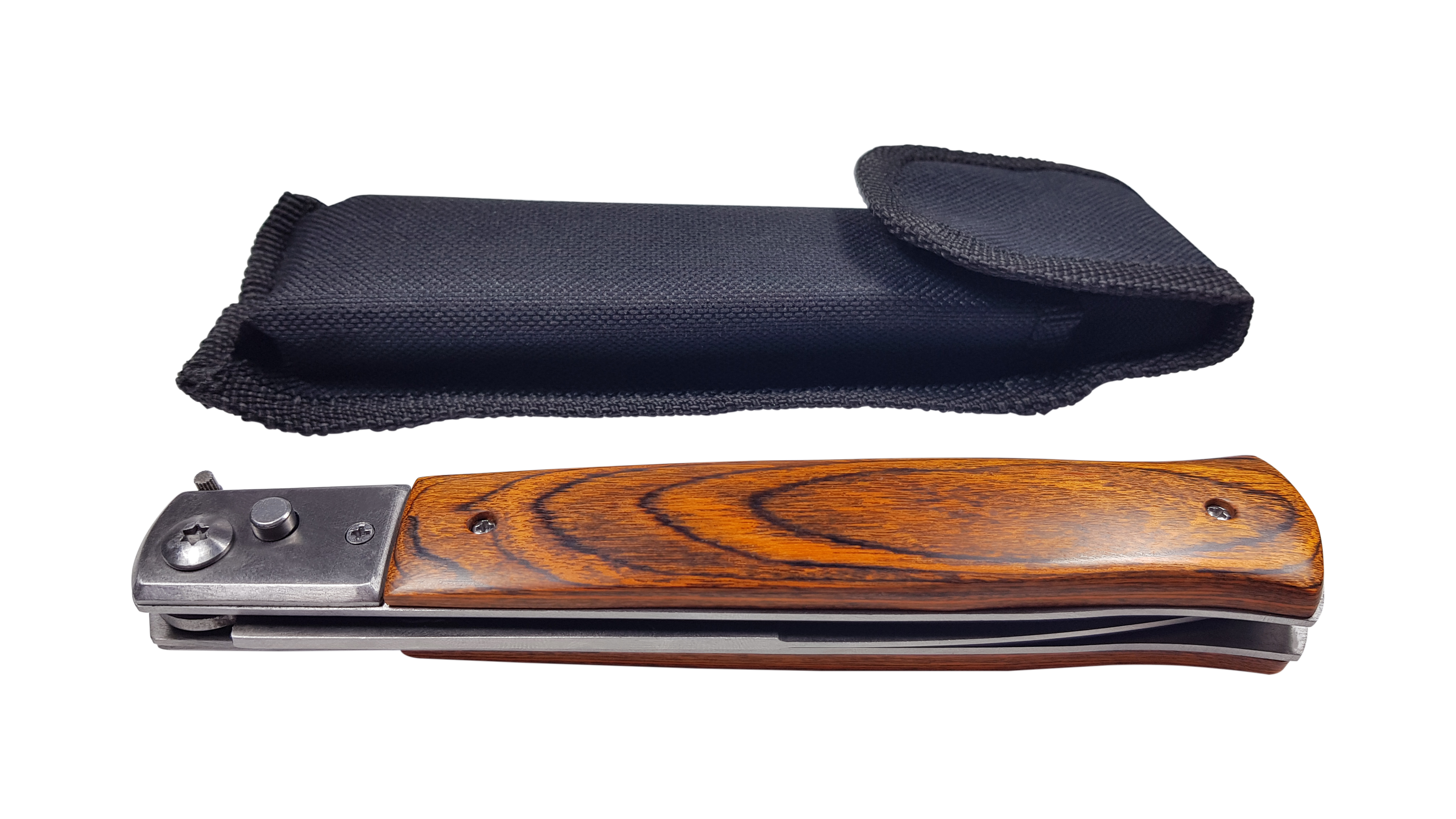 Pachet electrosoc TW 309, 2.5 mil V, 12 cm si briceag lama stilet, natur, 31 cm